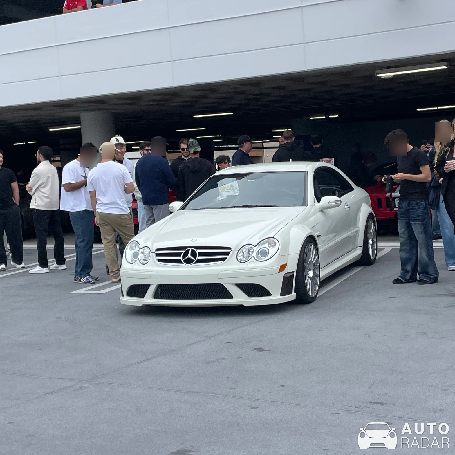 Mercedes-Benz CLK 63 AMG Black Series spotted in Los Angeles