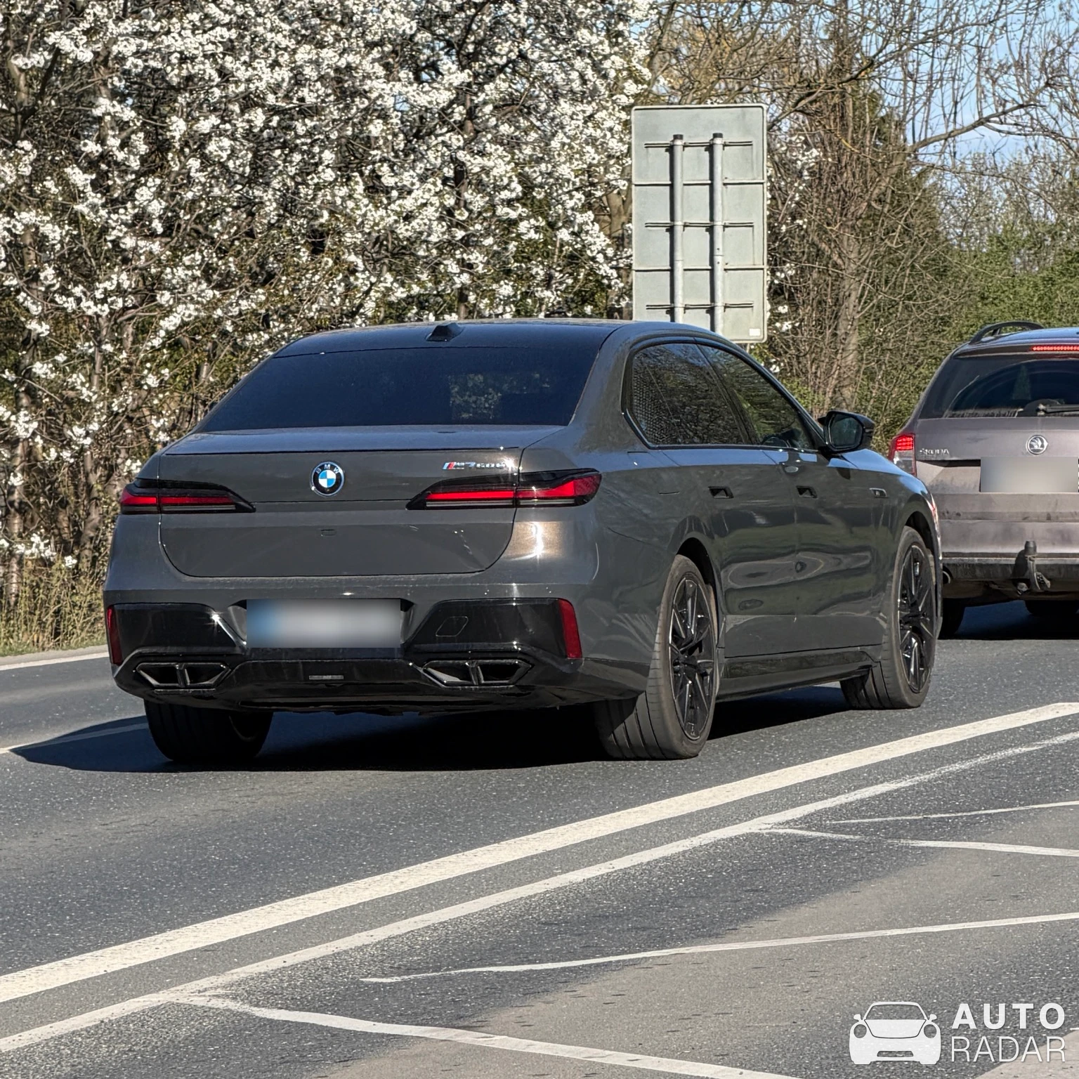 BMW M760e xDrive spotted