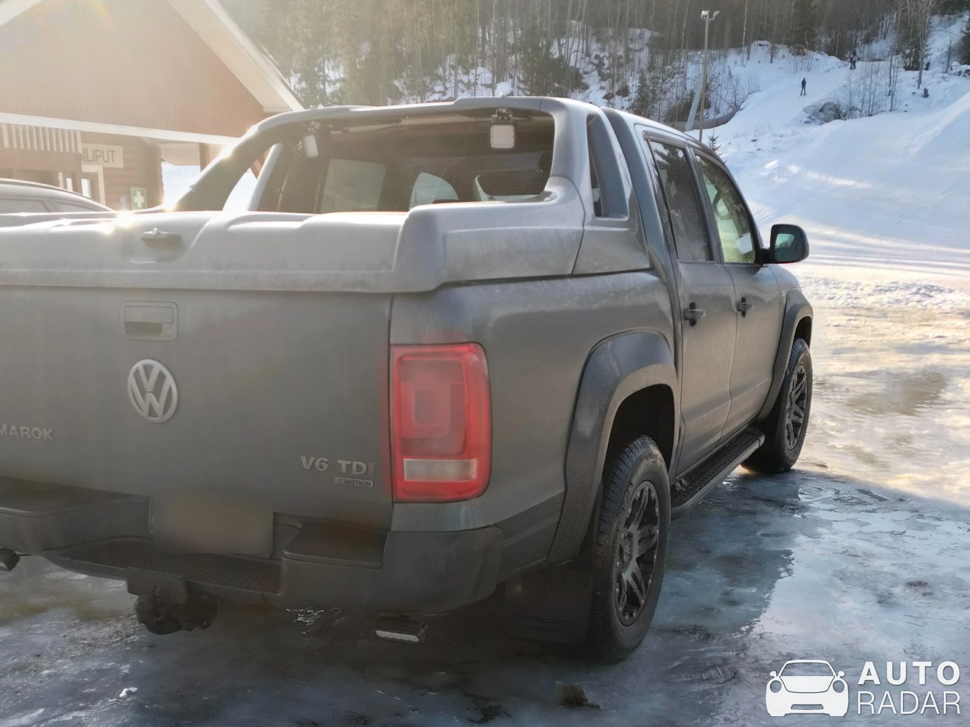Volkswagen Amarok spotted in Putkijärvi