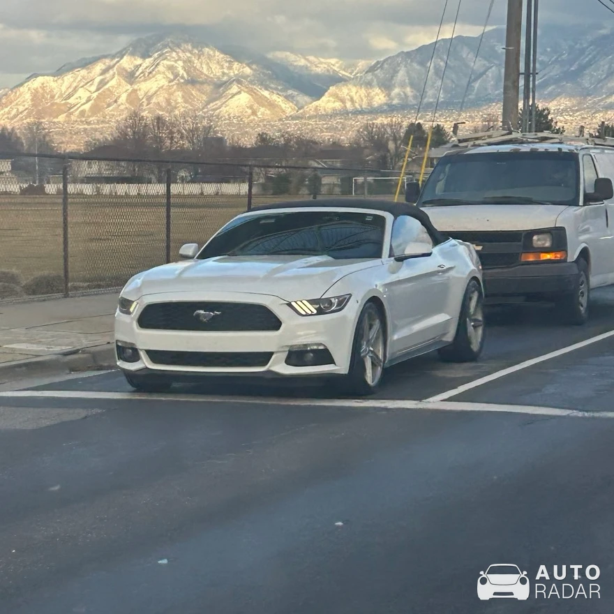 Ford Mustang GT Convertible spotted in Salt Lake City, United States