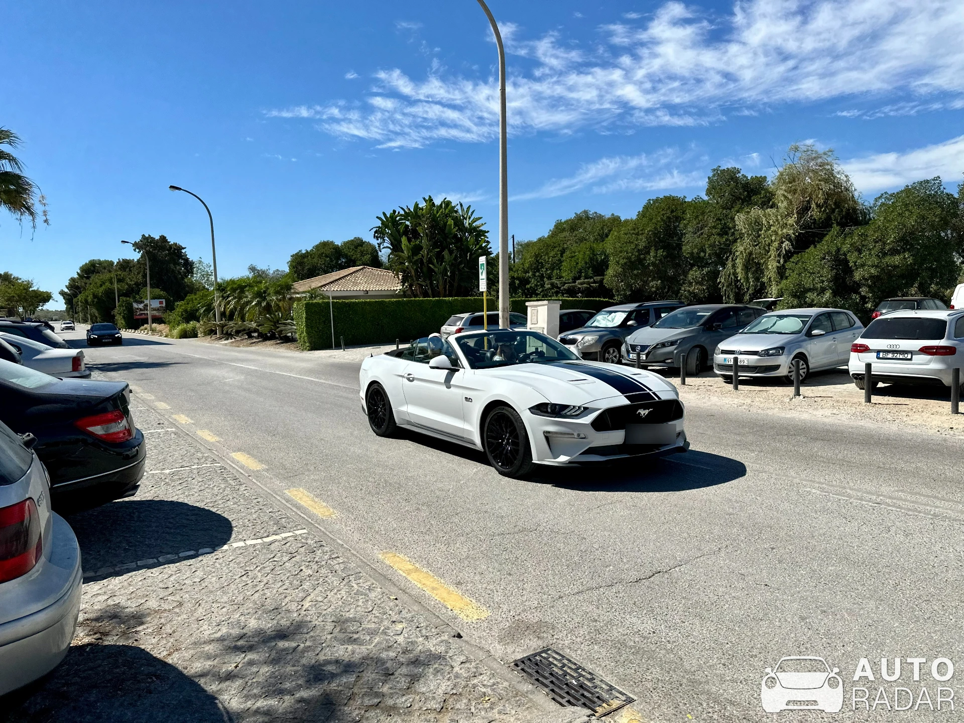 Ford Mustang GT Convertible 2018 spotted in Quarteira