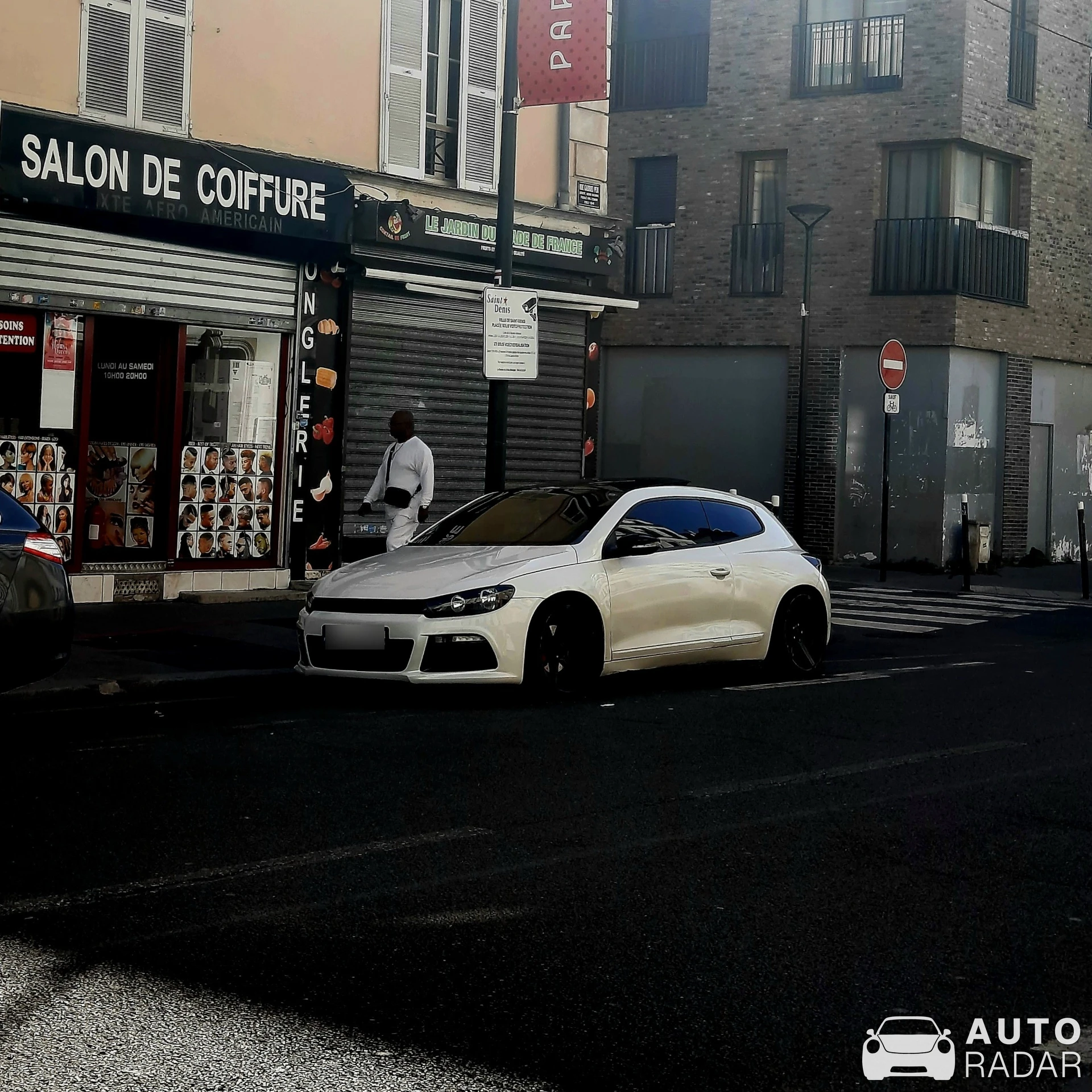 Volkswagen Scirocco spotted in Saint-Denis, France
