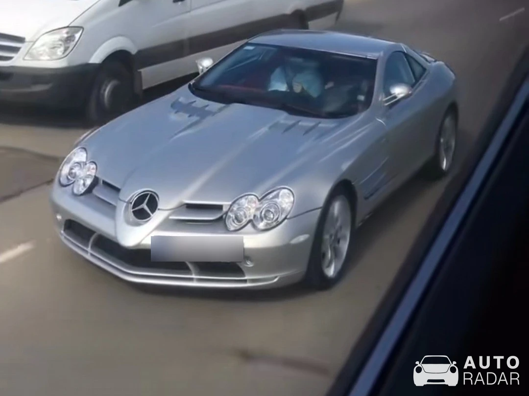 Mercedes-Benz SLR McLaren spotted in Sofia, Bulgaria