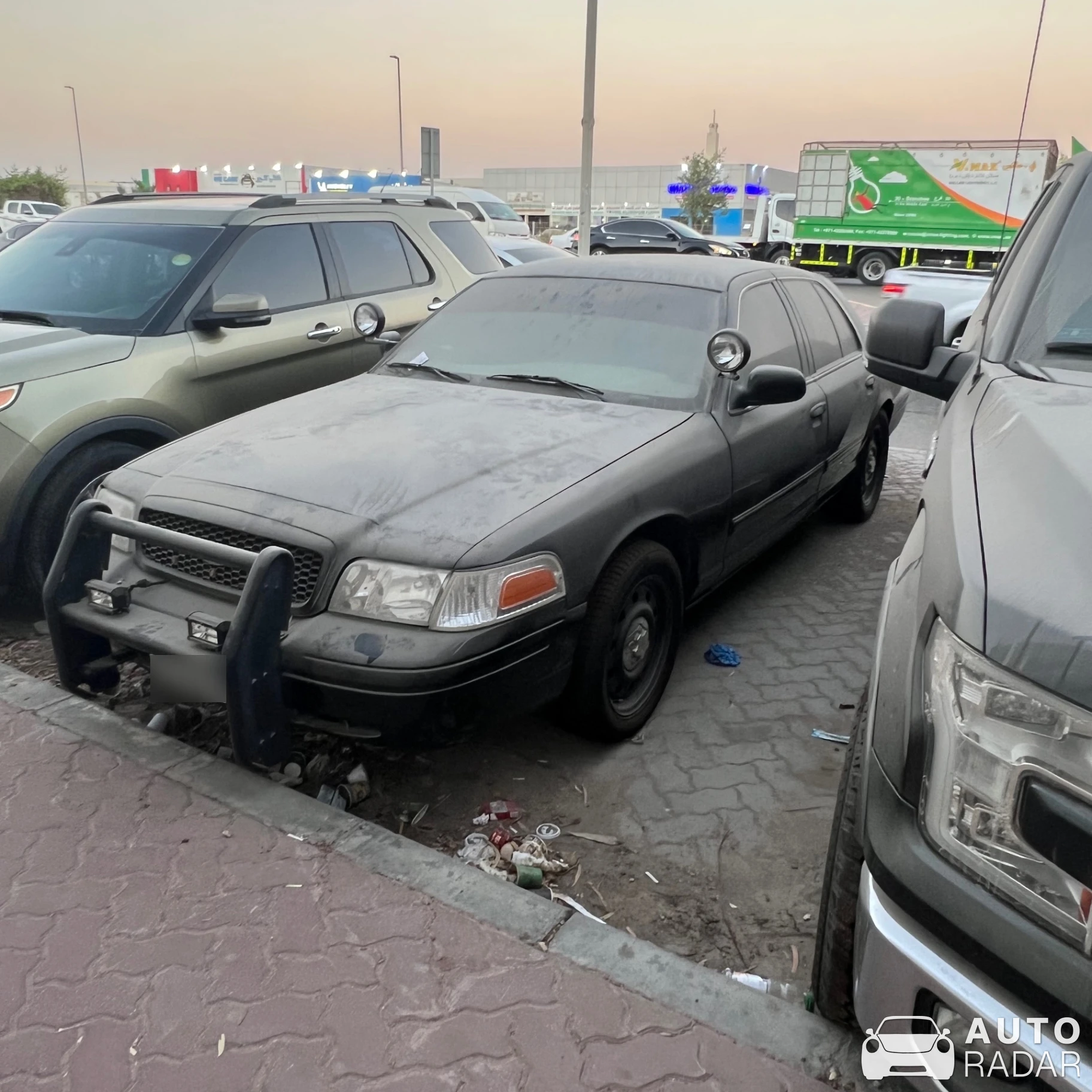 Ford Crown Victoria spotted in Abu Dhabi, United Arab Emirates