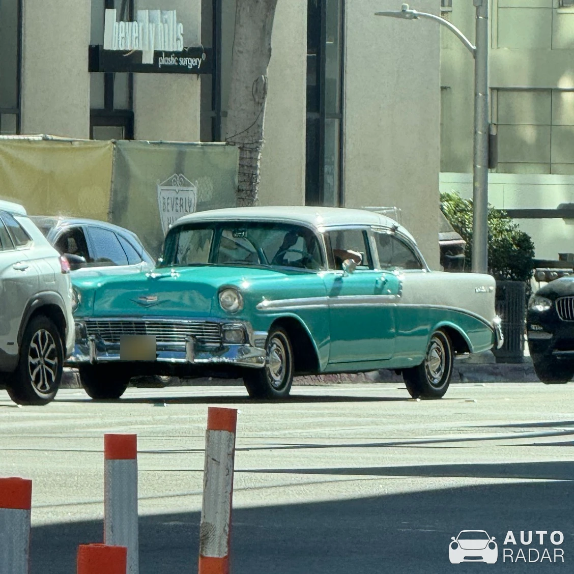 Chevrolet Bel Air spotted in Beverly Hills, United States