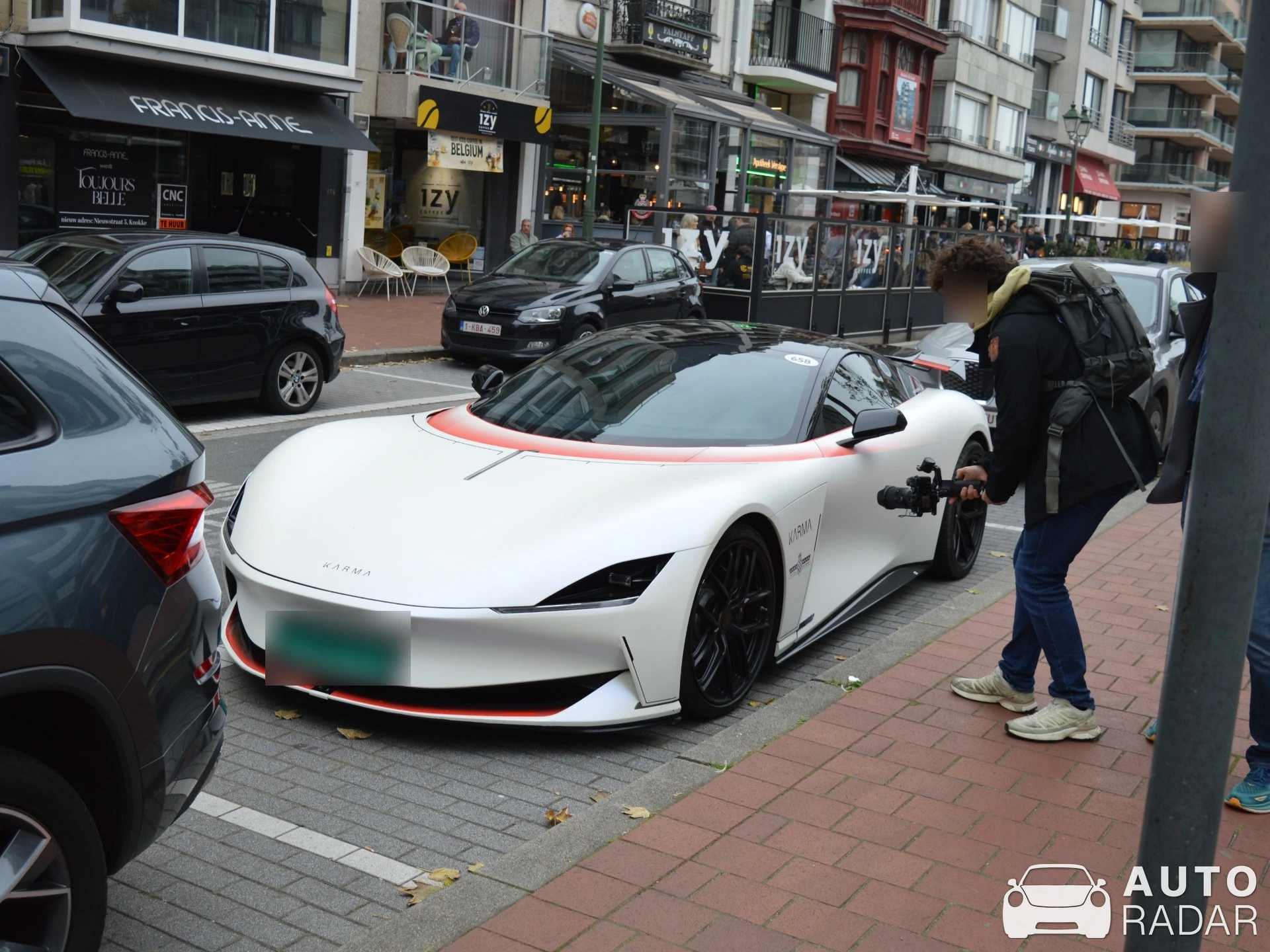 Karma Kaveya spotted in Knokke-Heist