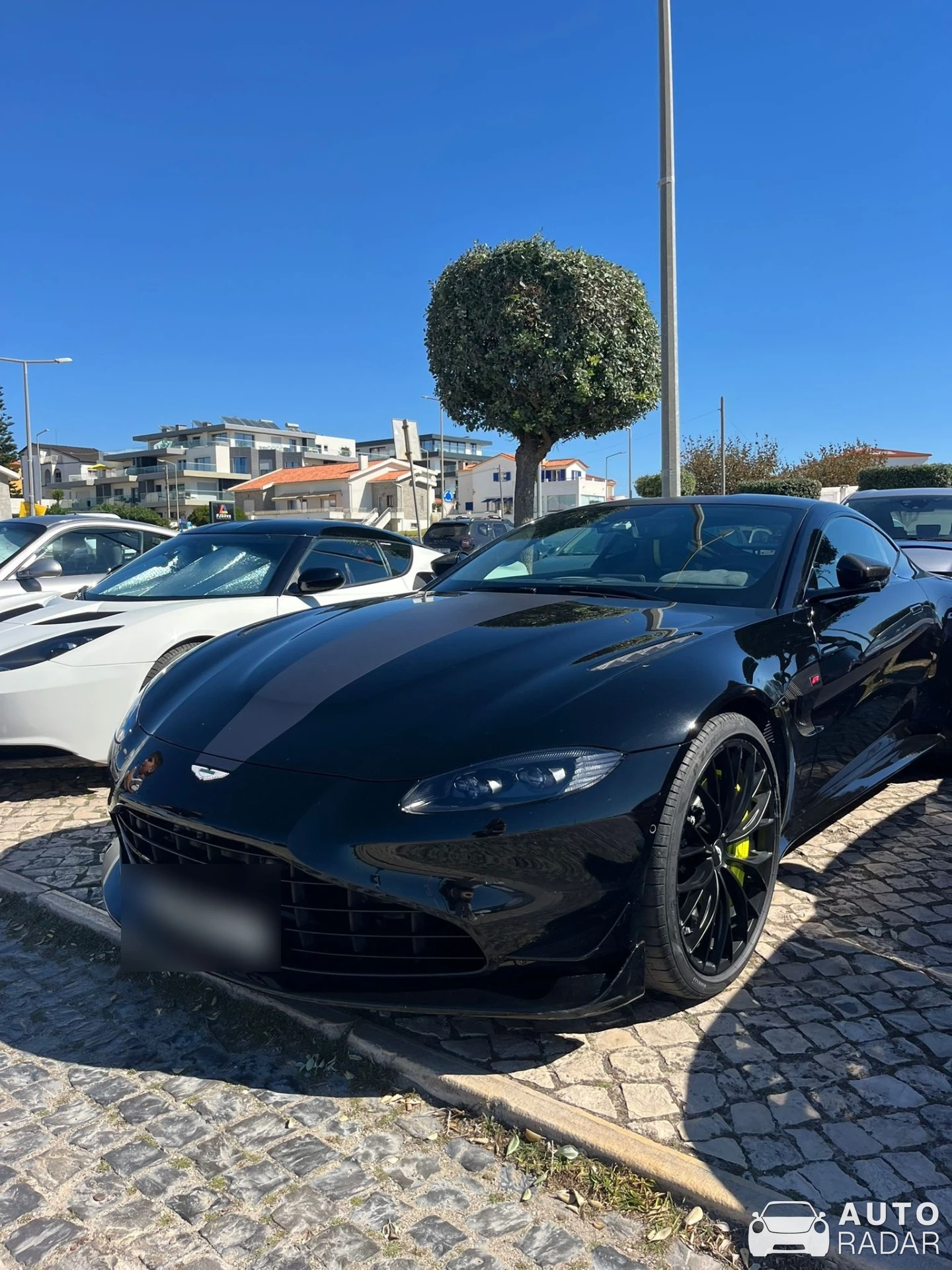 Aston Martin V8 Vantage Roadster 2020 spotted in Atalaia