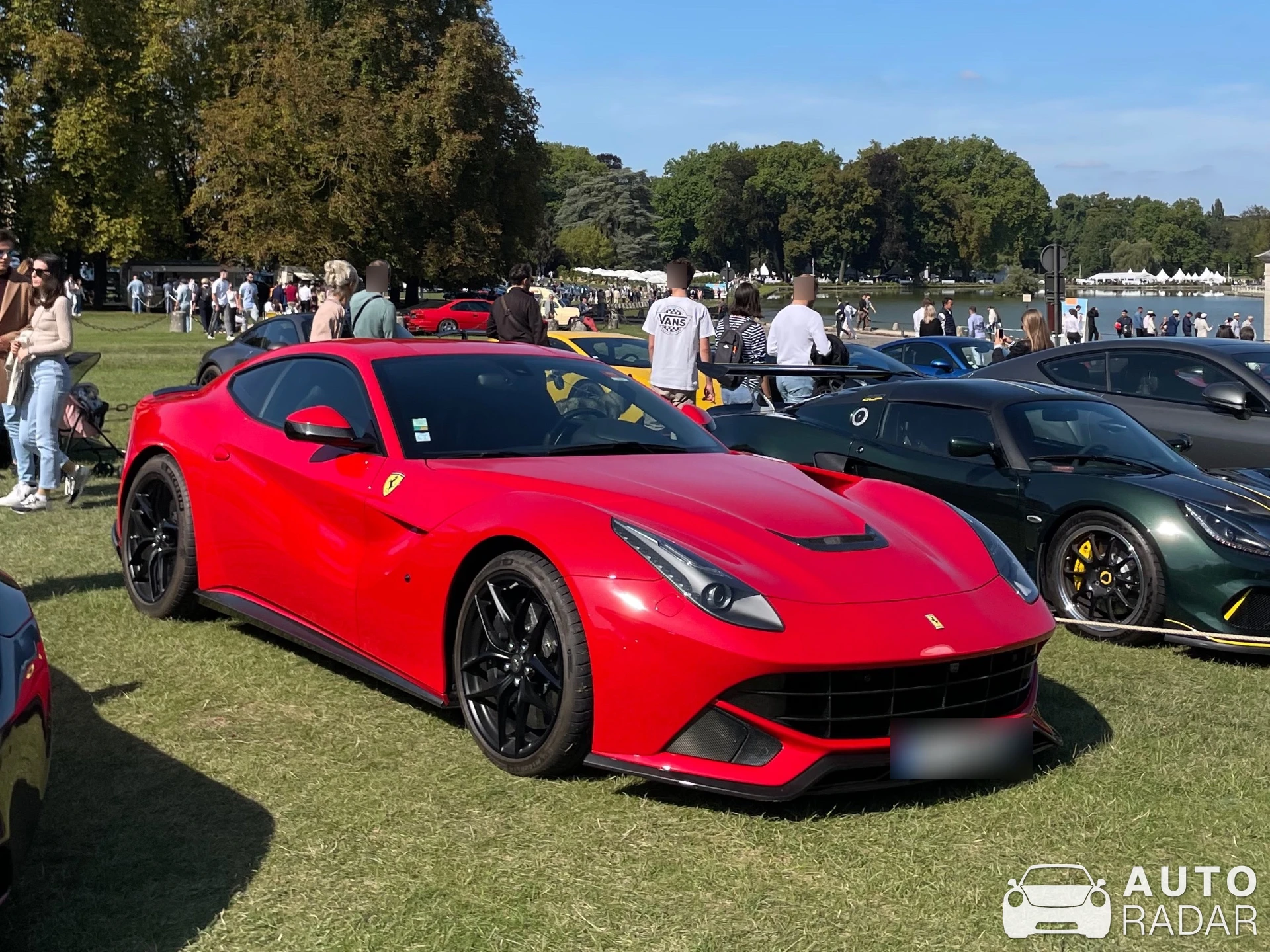 Ferrari F12berlinetta spotted in Chantilly, France