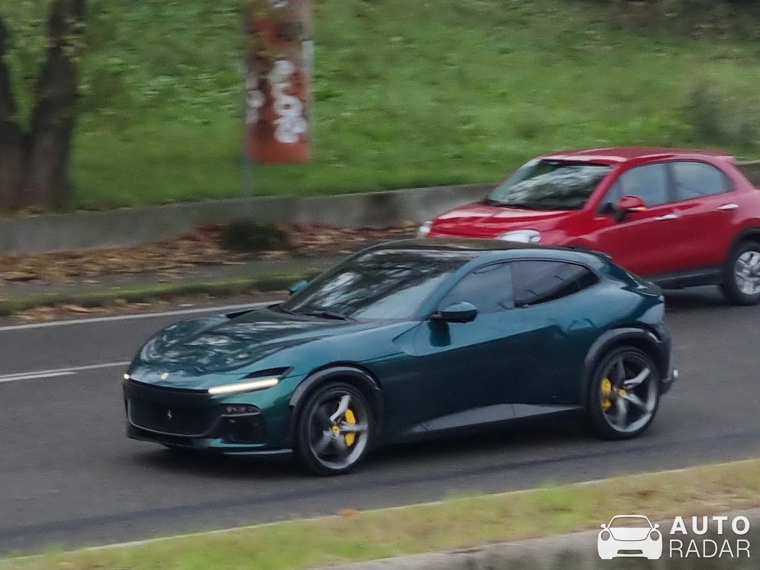 Ferrari Purosangue spotted in Milano, Italia