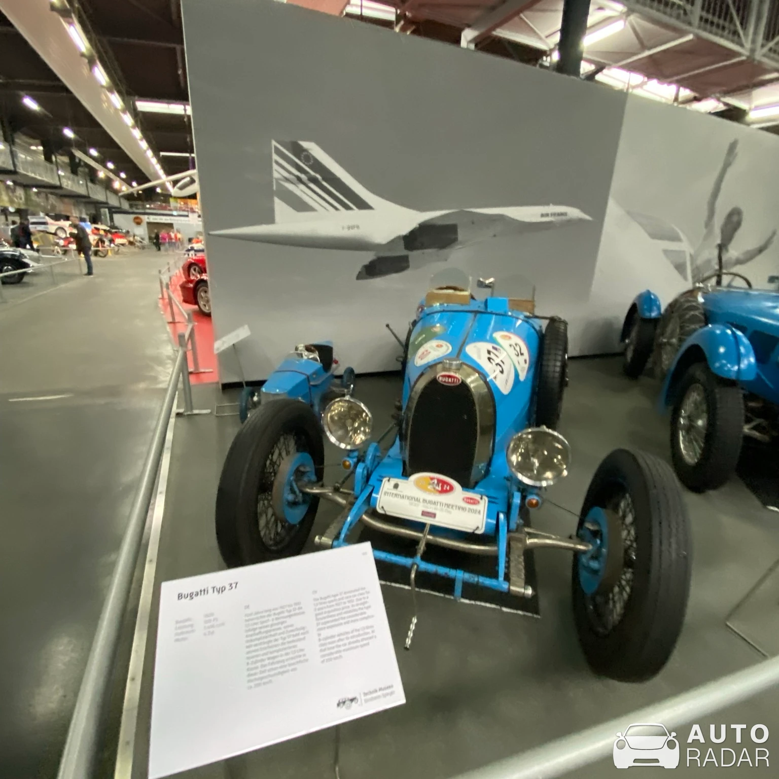 Bugatti Type 57 Roadster Grand Raid Gangloff spotted in Sinsheim