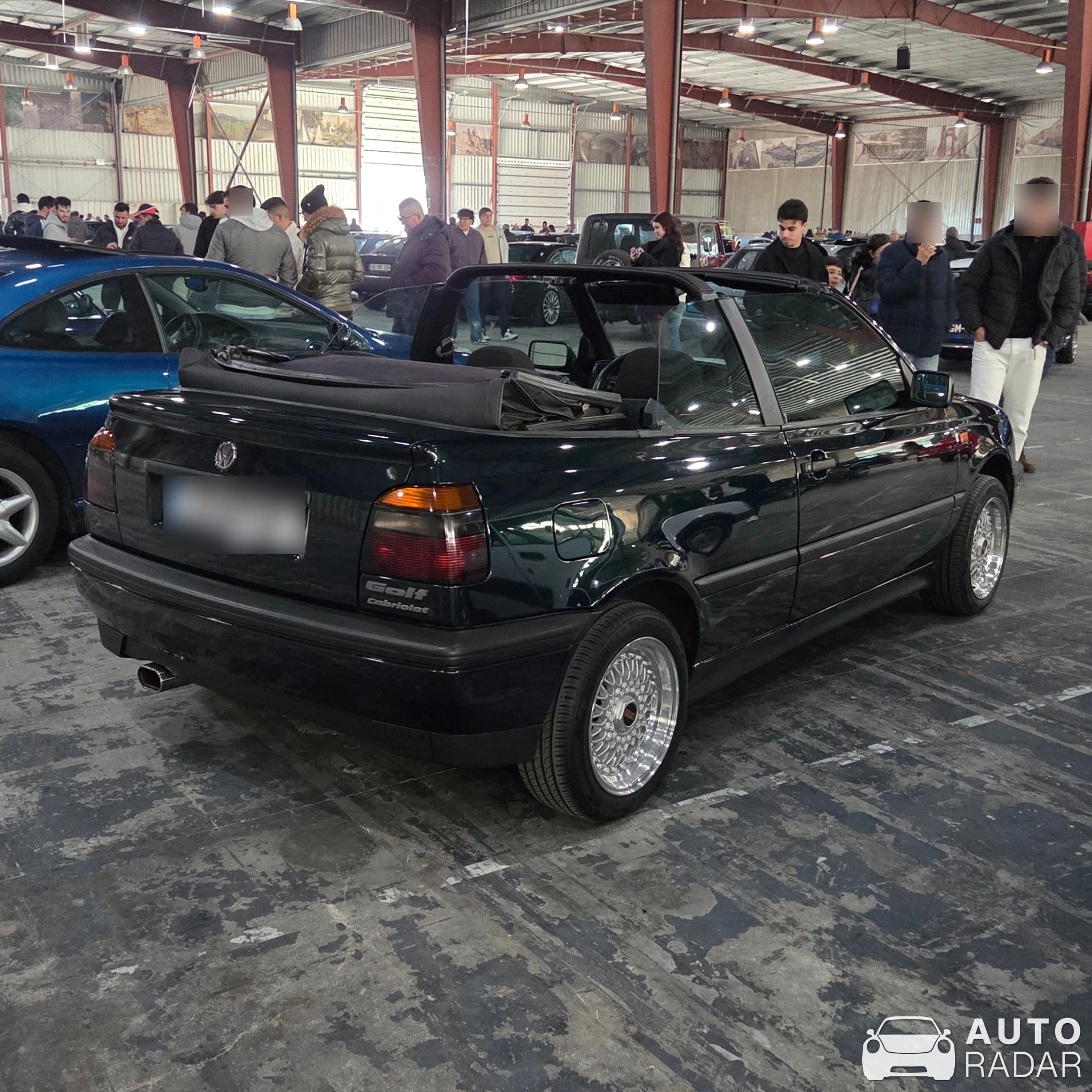Volkswagen Golf MkIII Cabriolet spotted in Carvalhosa