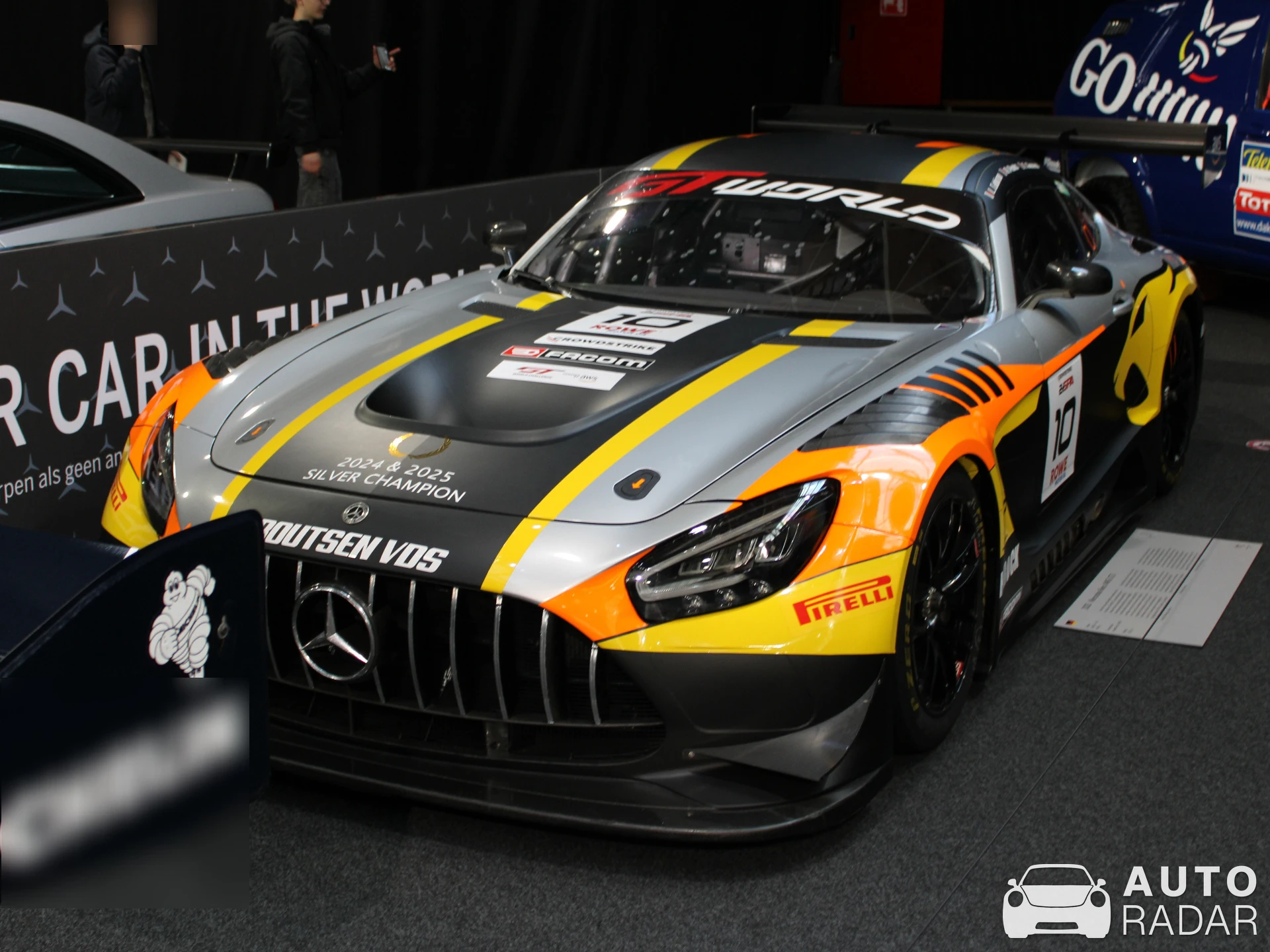 Mercedes-AMG GT3 Evo spotted in Brussels, Belgium