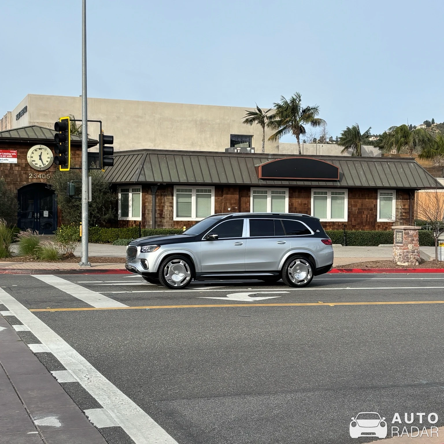 Mercedes-Maybach GLS 600 spotted in Malibu, United States