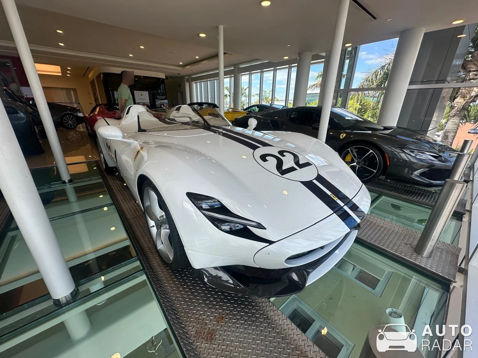 Ferrari Monza SP2 spotted in Palm Beach