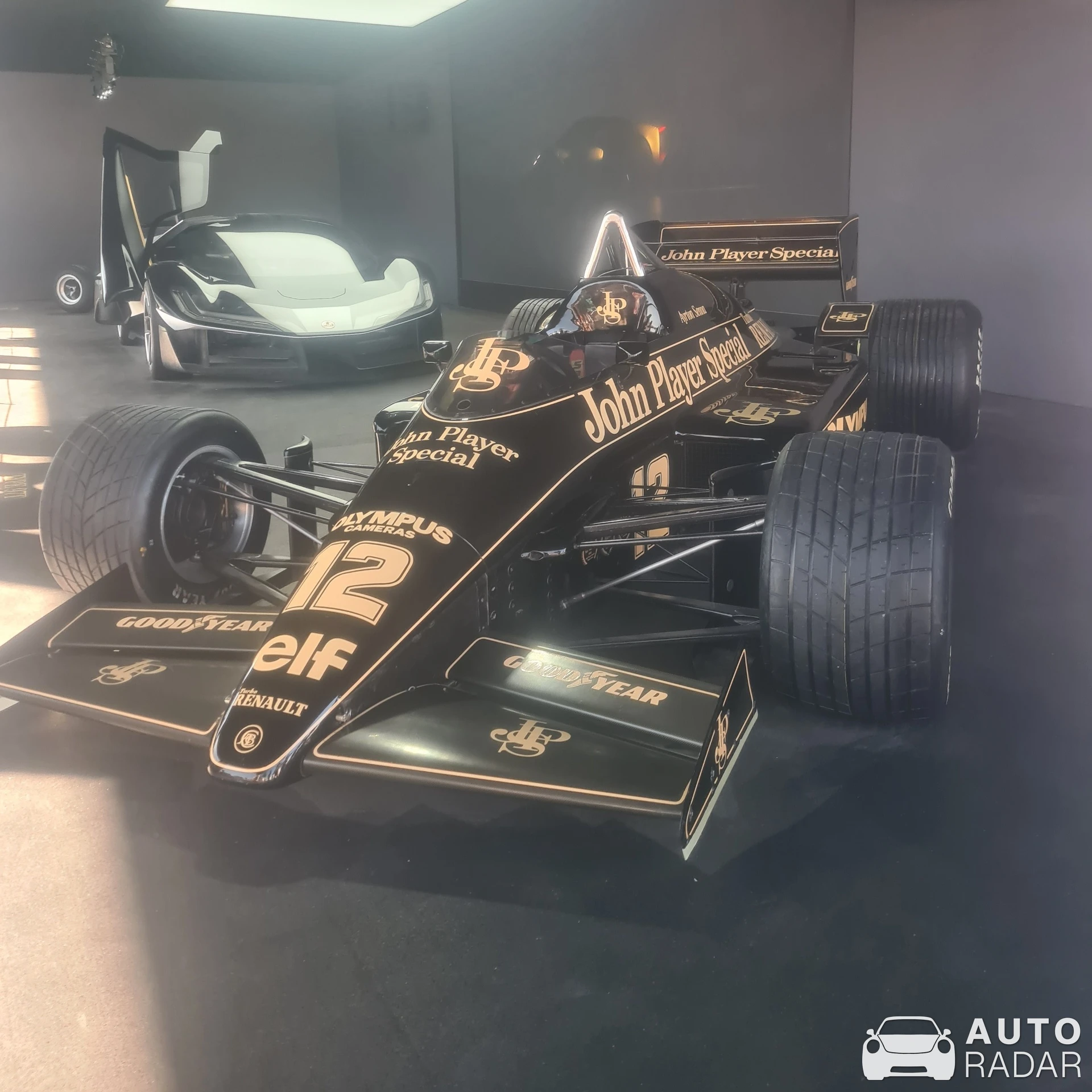 Lotus 98T spotted