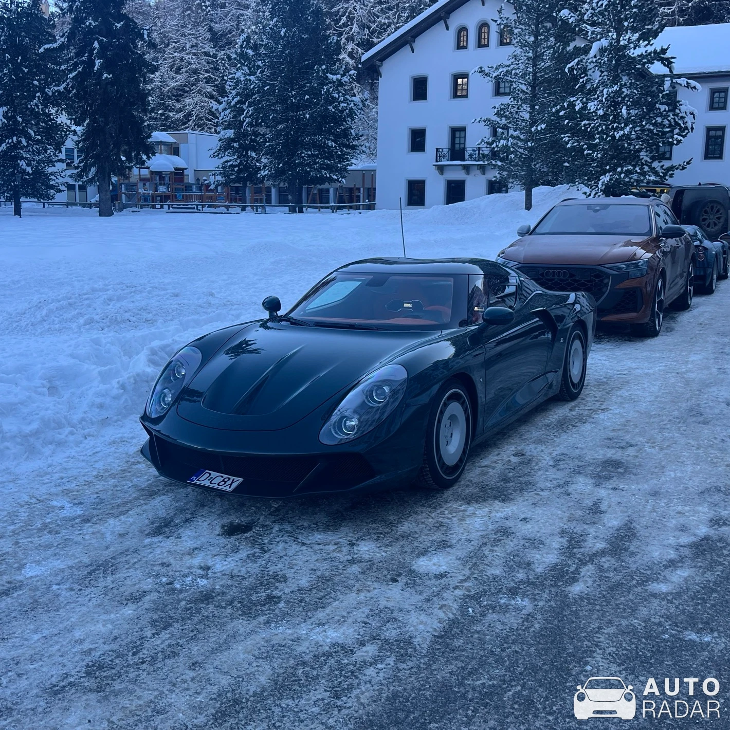 Zagato AGTZ Twin Tail spotted in Sankt Moritz