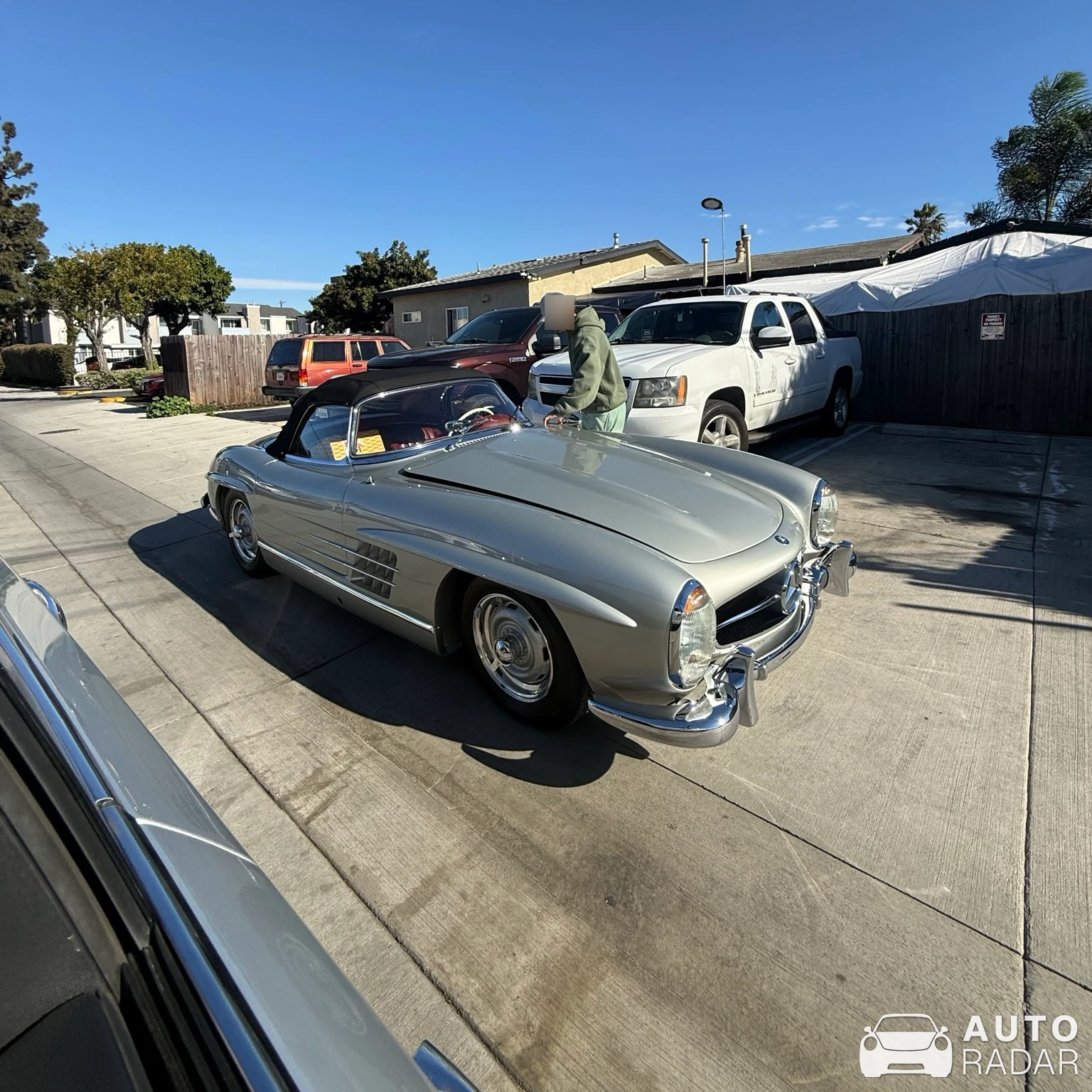 Mercedes-Benz 300SL Roadster spotted in Costa Mesa, United States
