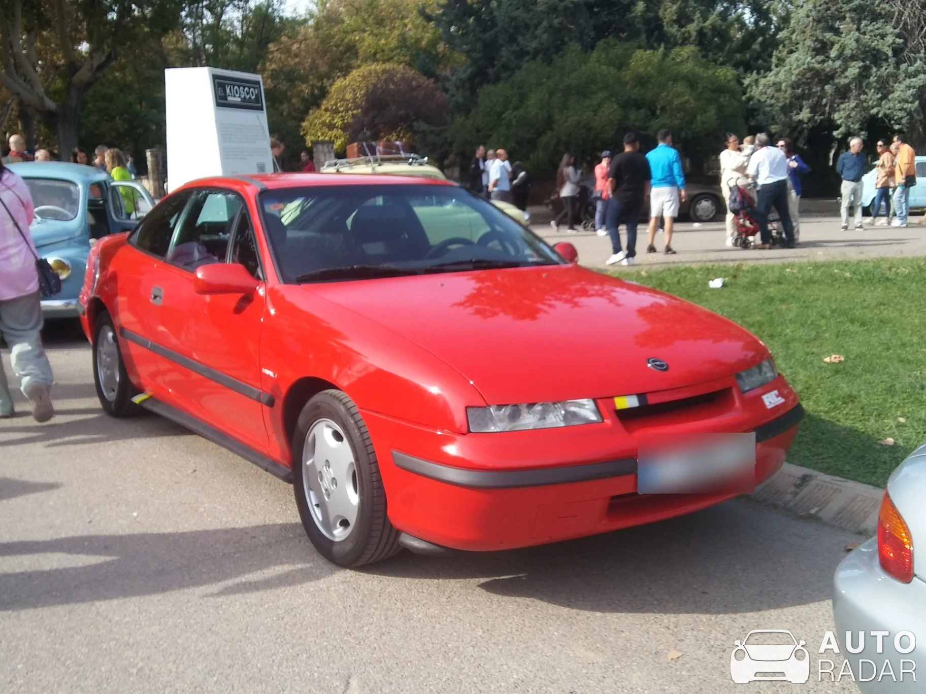 Opel Calibra 16V spotted in Zaragoza, Spain