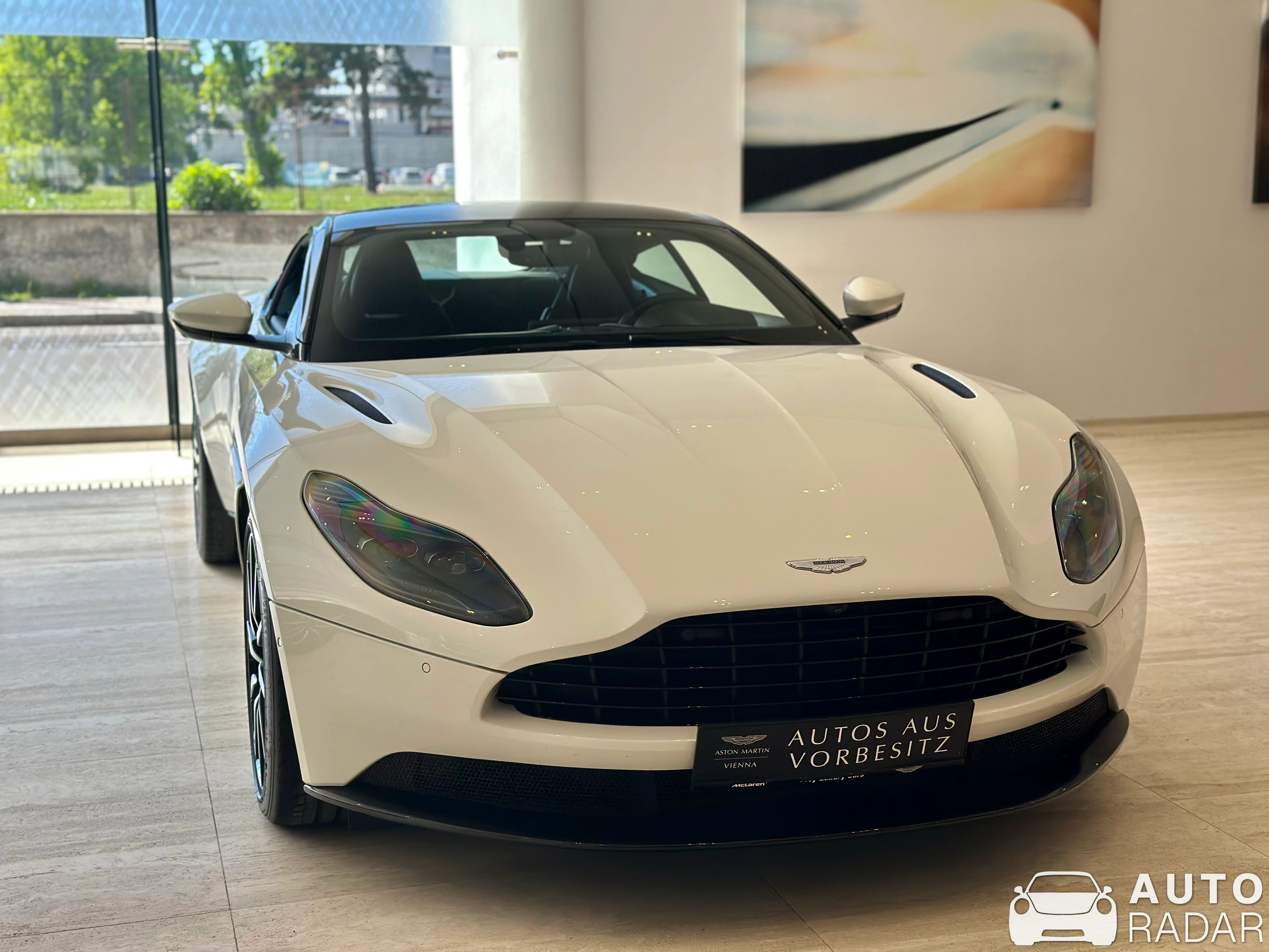 Aston Martin DB11 V8 spotted in Wien