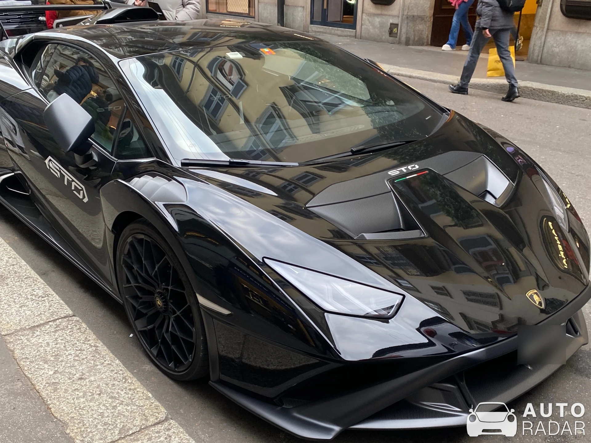 Lamborghini Huracán LP640-2 STO spotted in Milano, Italia