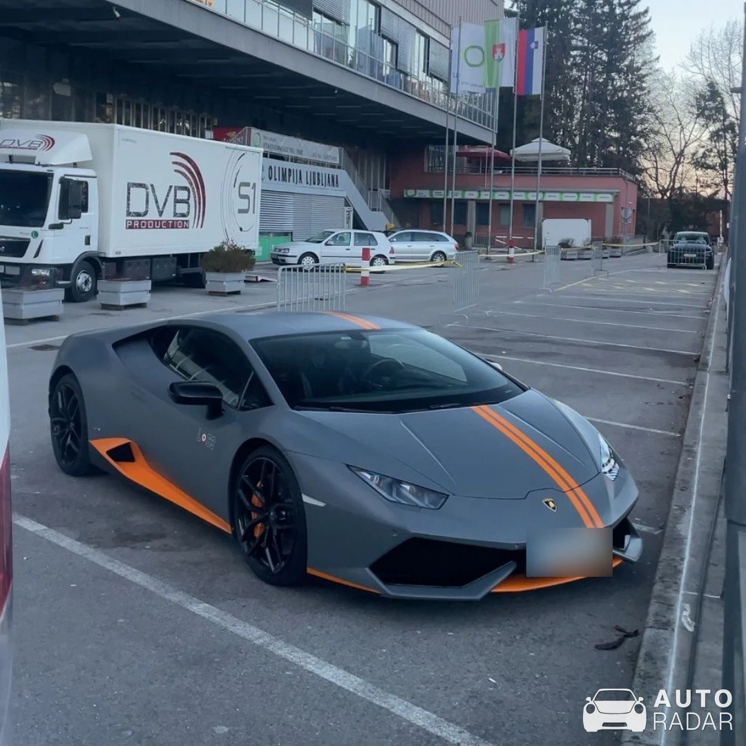 Lamborghini Huracán Avio spotted in Ljubljana