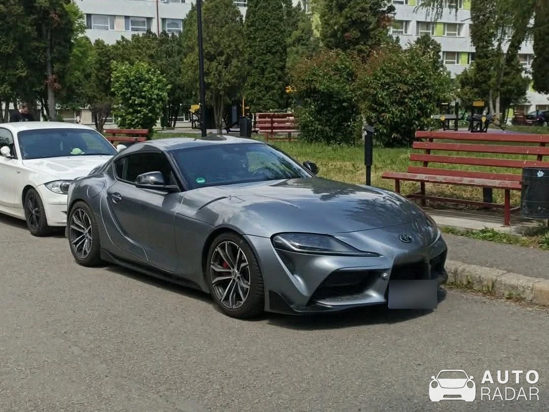 Toyota GR Supra A90 spotted in Sibiu