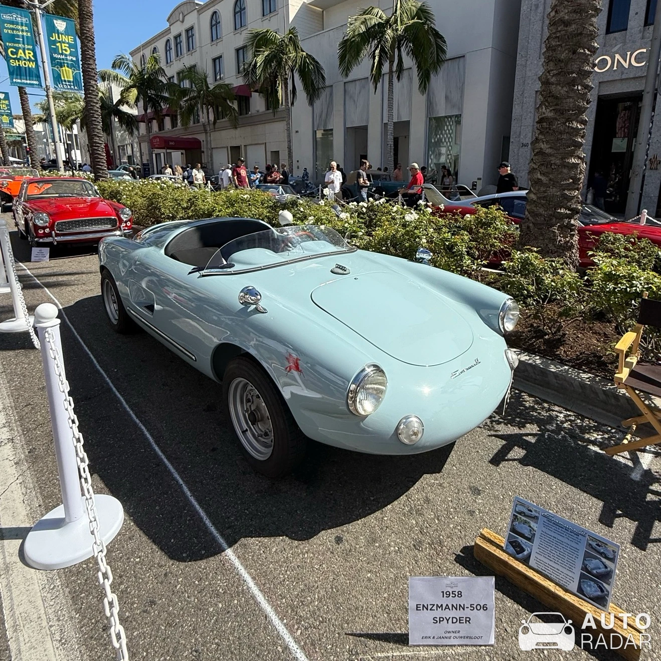 Enzmann 506 spotted in Beverly Hills