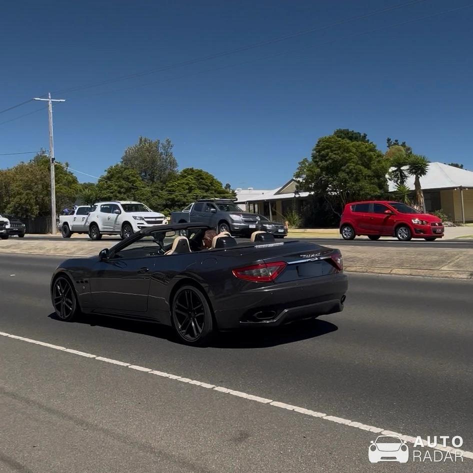 Maserati GranCabrio Sport spotted in Leopold, Australia