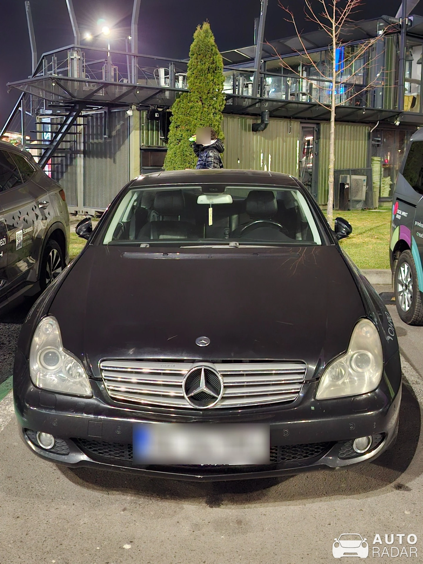 Mercedes-Benz CLS 500 spotted in Brașov