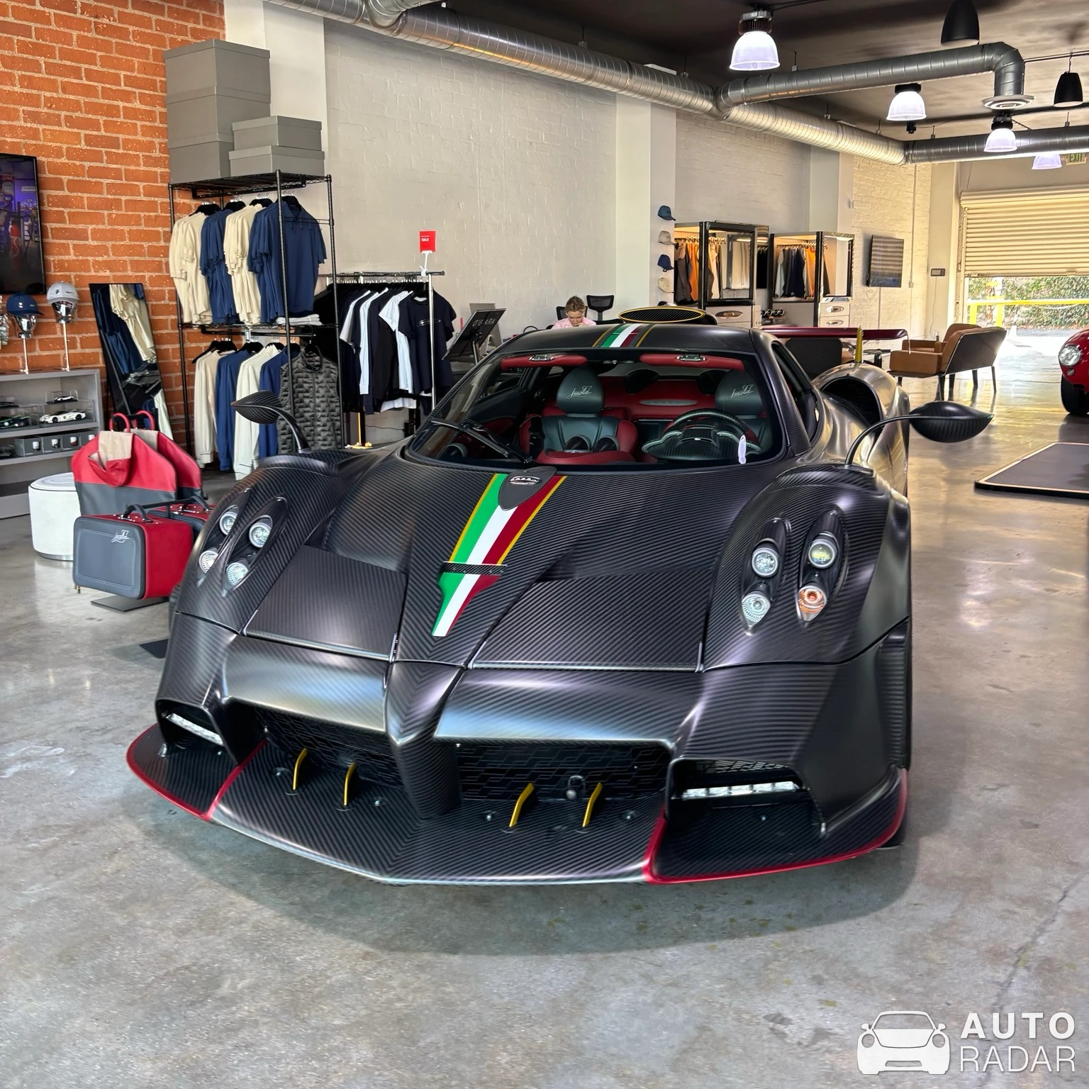 Pagani Huayra Imola spotted in Beverly Hills