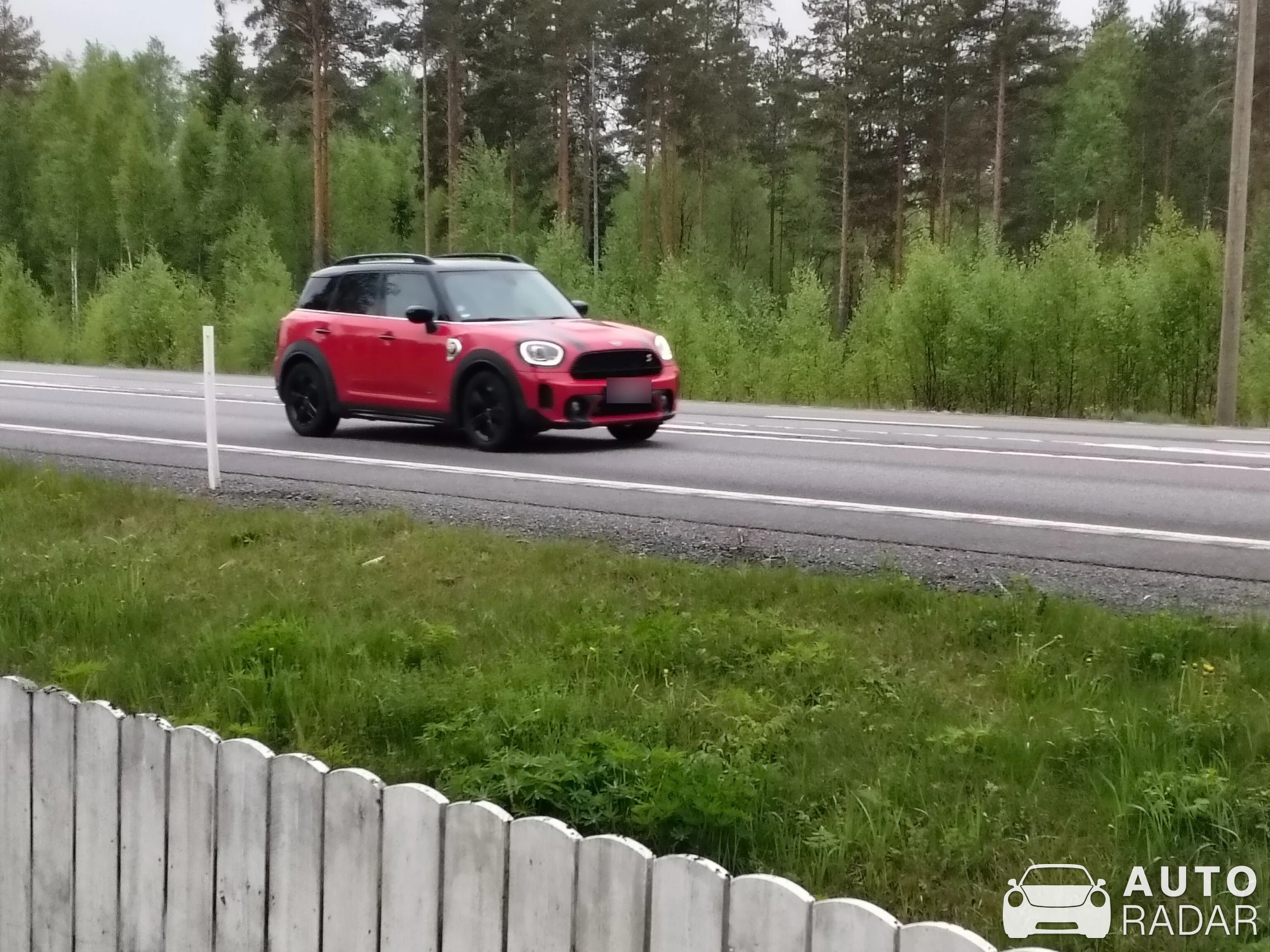 Mini F60 Countryman John Cooper Works spotted in Leivonmäki