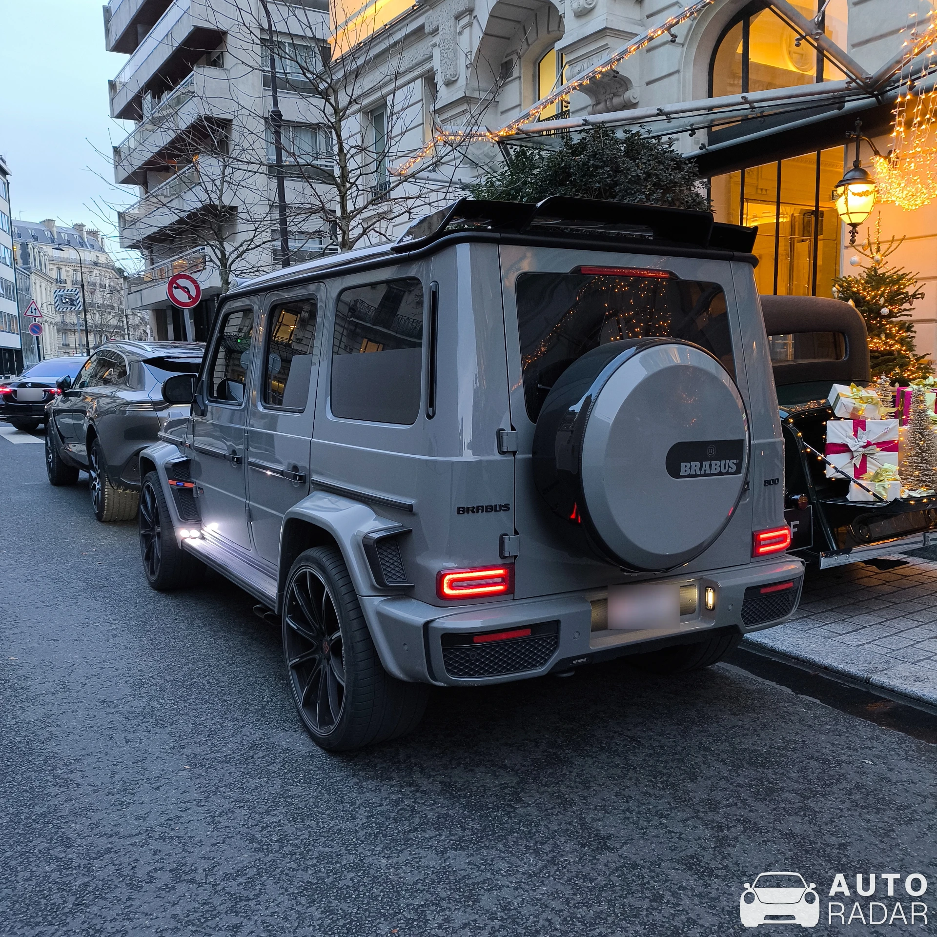 Mercedes-AMG Brabus G 800 4x4² W463 2018 spotted in Paris