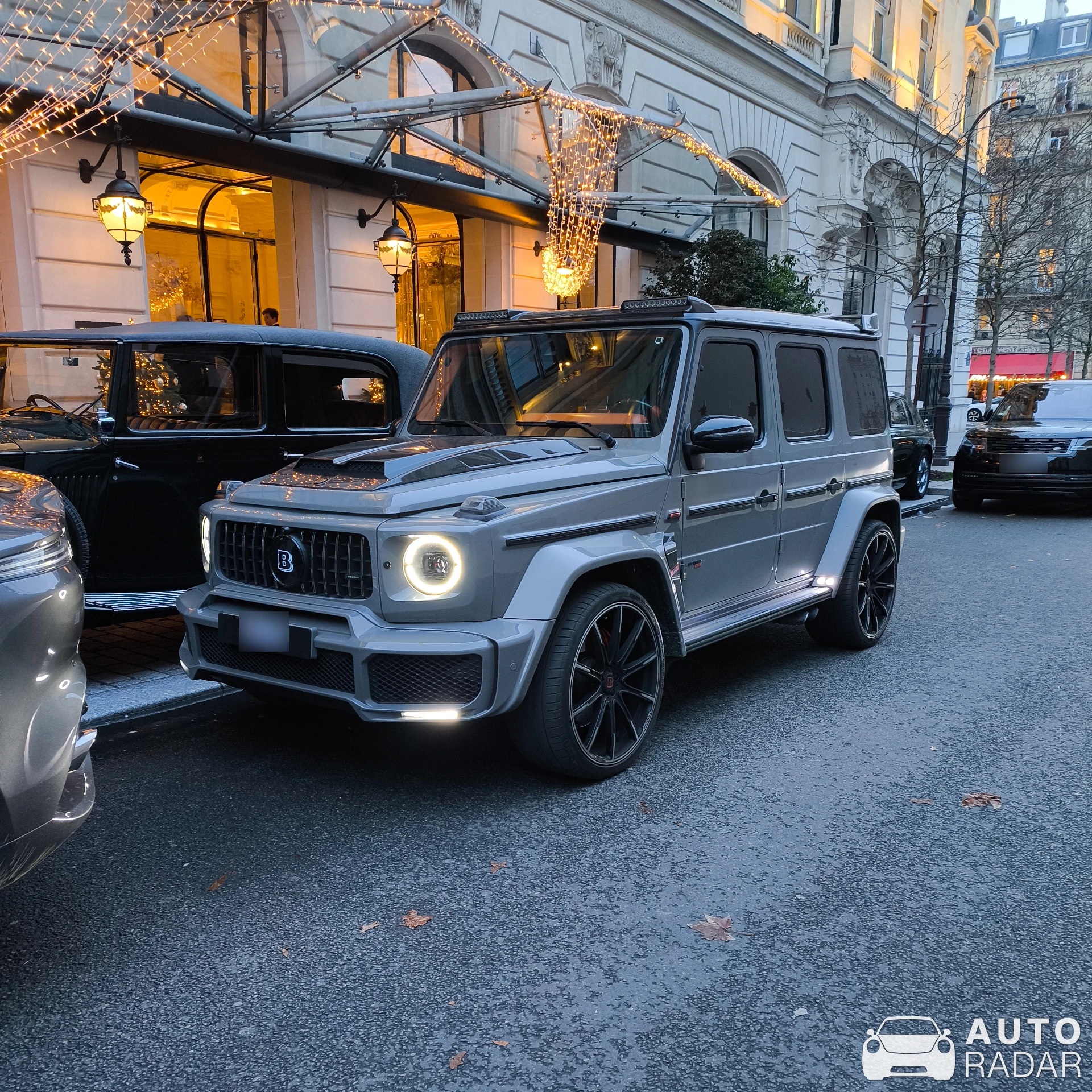 Mercedes-AMG Brabus G 800 4x4² W463 2018 spotted in Paris, France