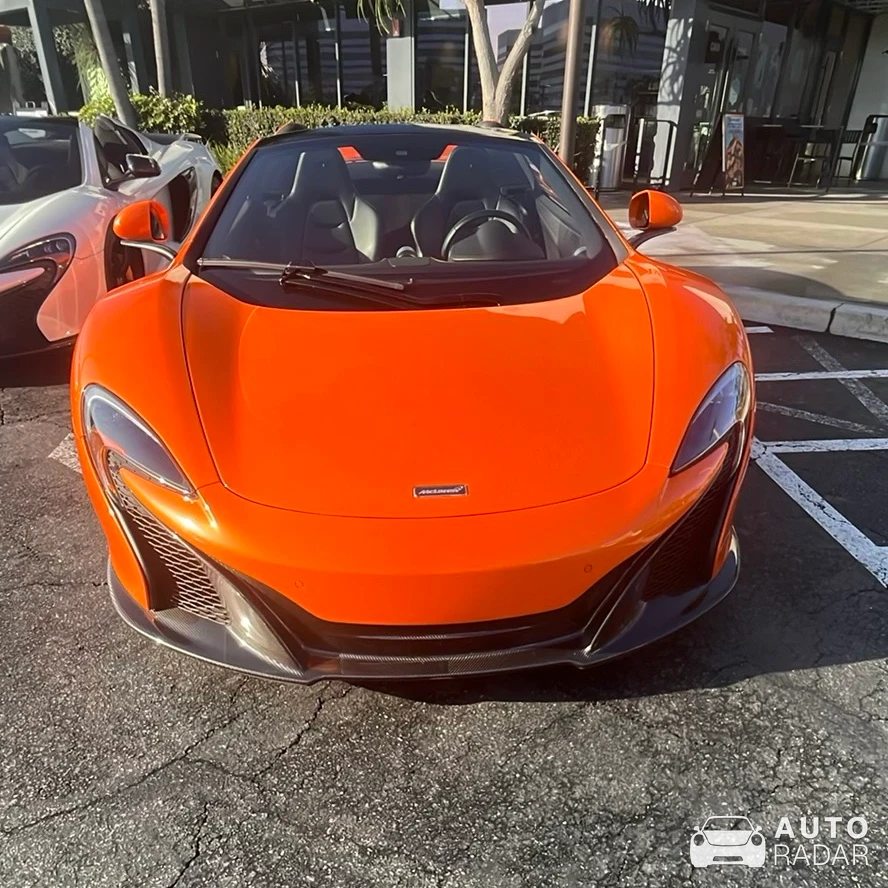 McLaren 650S Spider spotted in El Segundo, United States