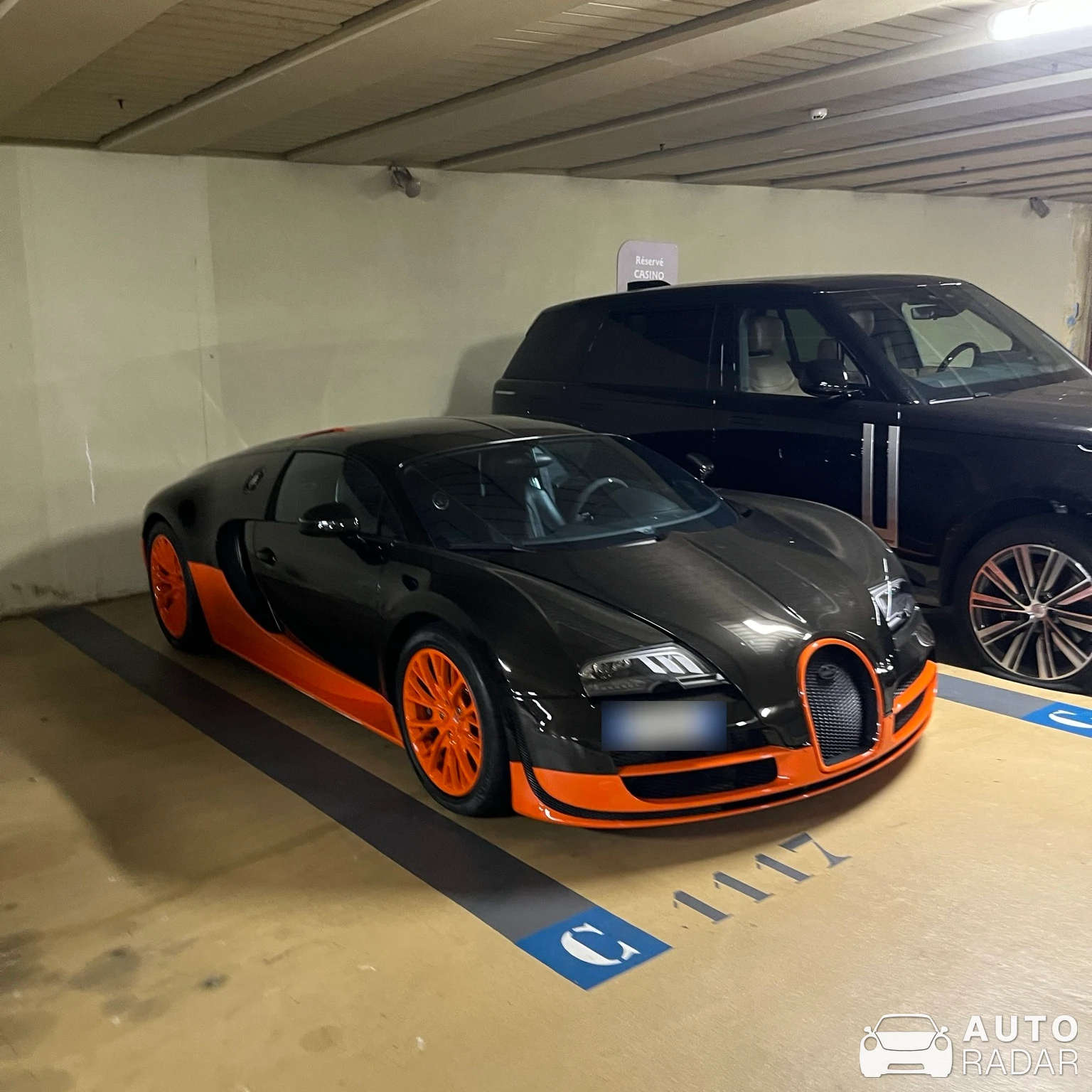 Bugatti Veyron 16.4 Grand Sport Vitesse World Record Car Edition spotted in Monaco