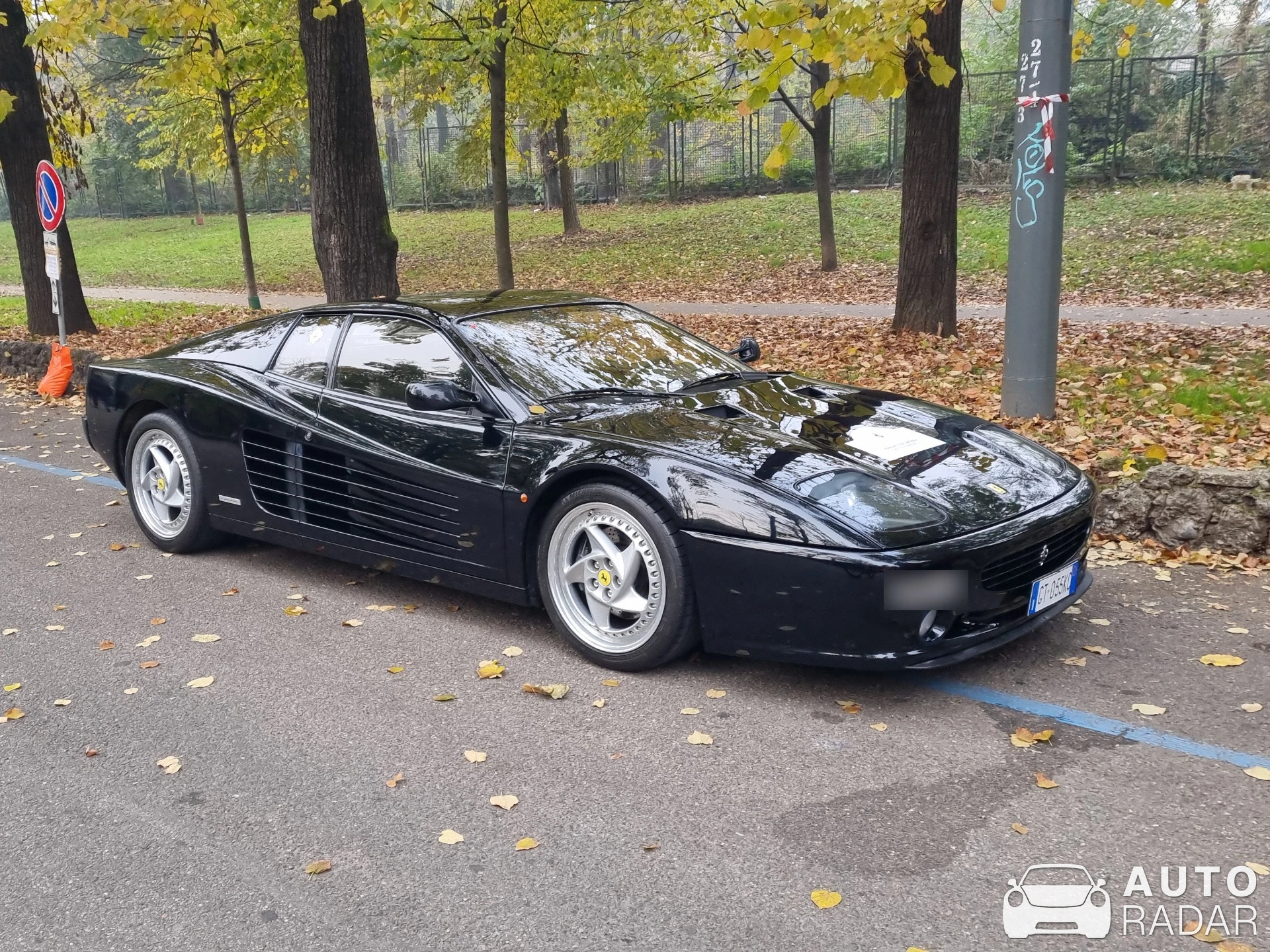 Ferrari F512M spotted in Milano, Italia