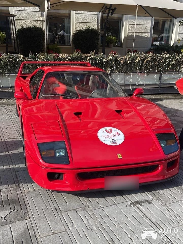 Ferrari F40 spotted in Rome, Italy