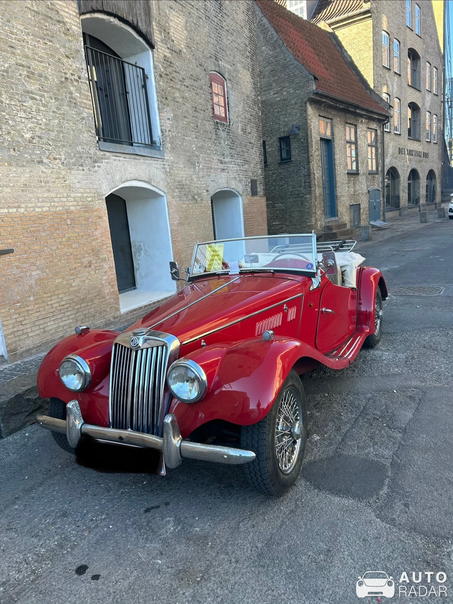 MG GT spotted in København