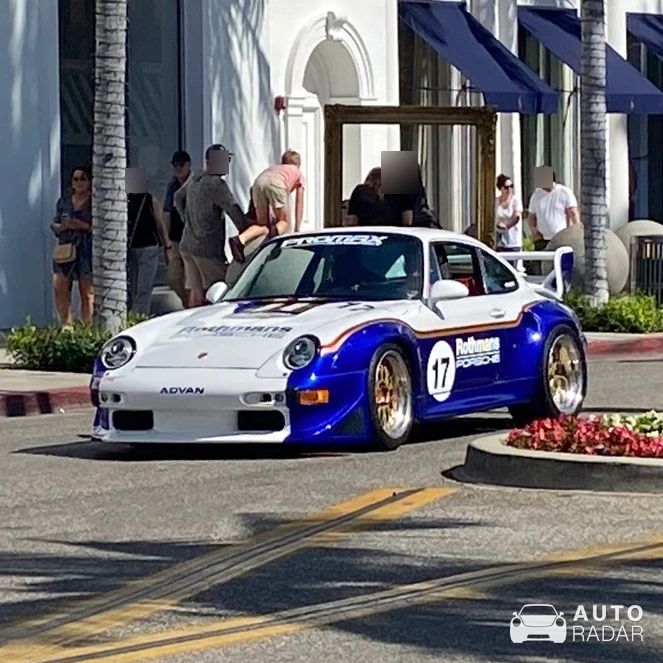 Porsche 993 Cup RSR 3.8 spotted in Beverly Hills