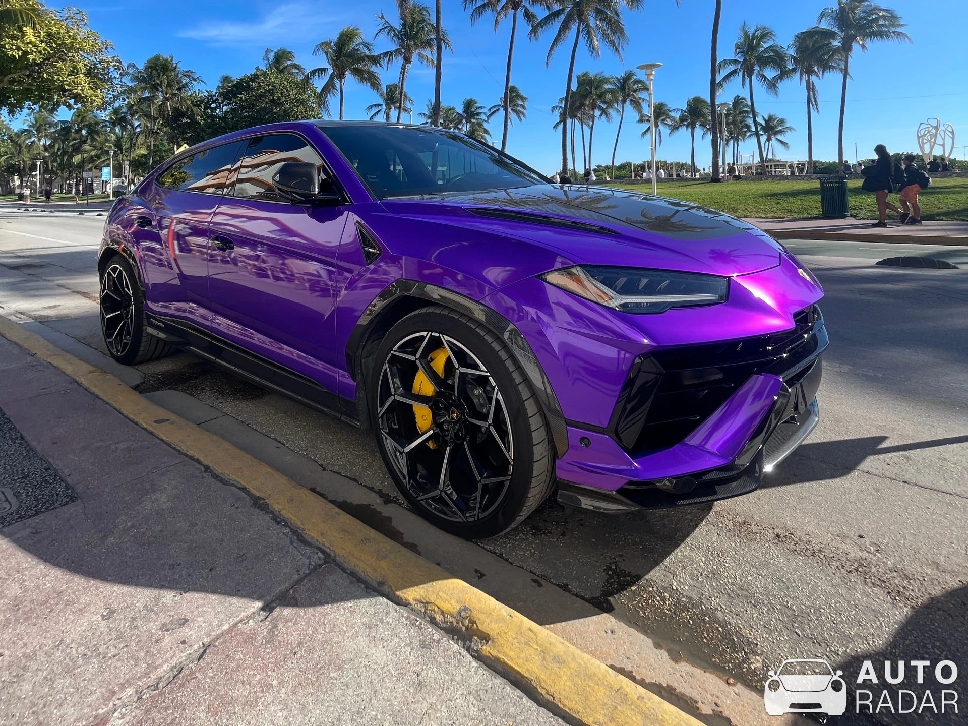 Lamborghini Urus spotted in Miami Beach, Estados Unidos