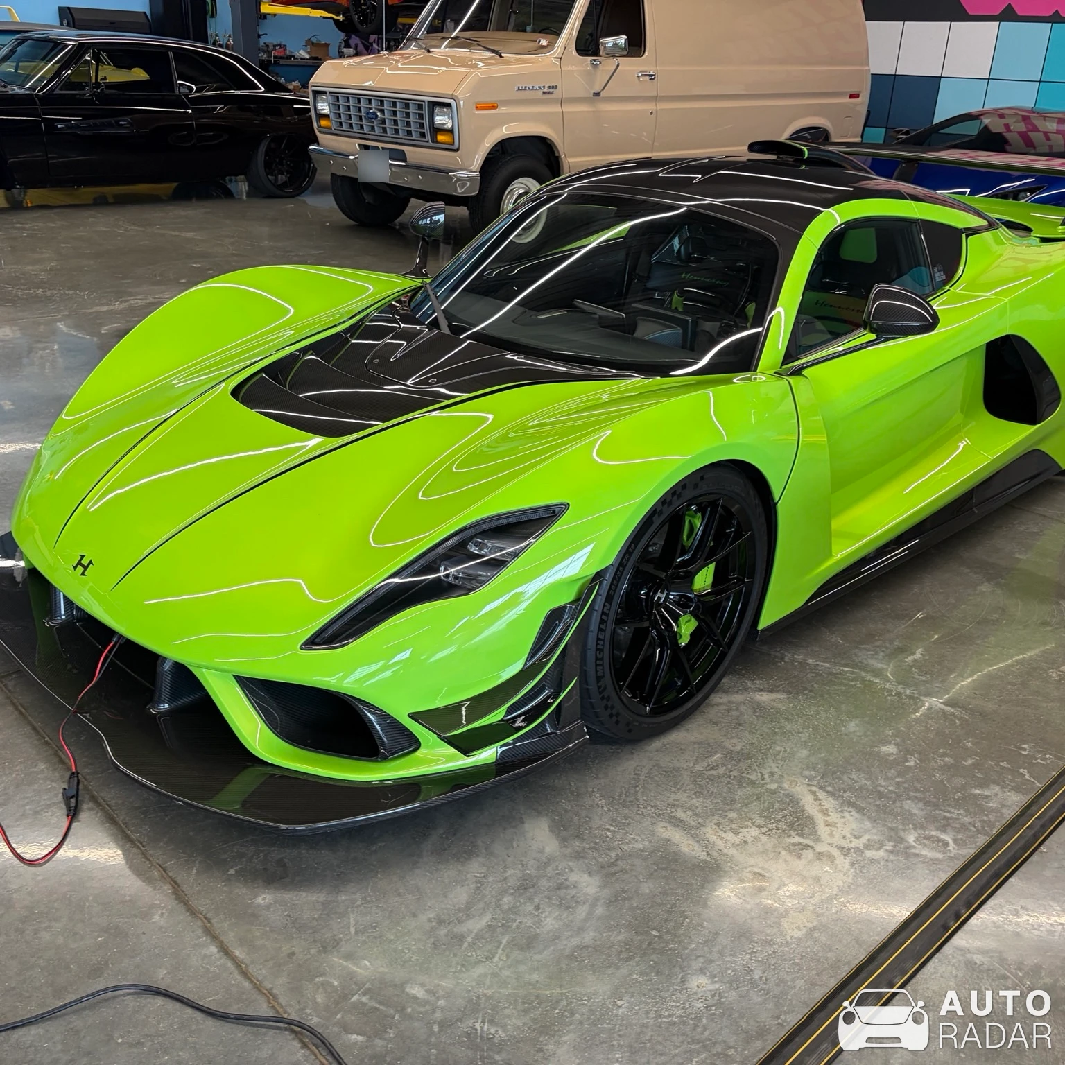 Hennessey Venom F5 Revolution Roadster spotted in Naperville