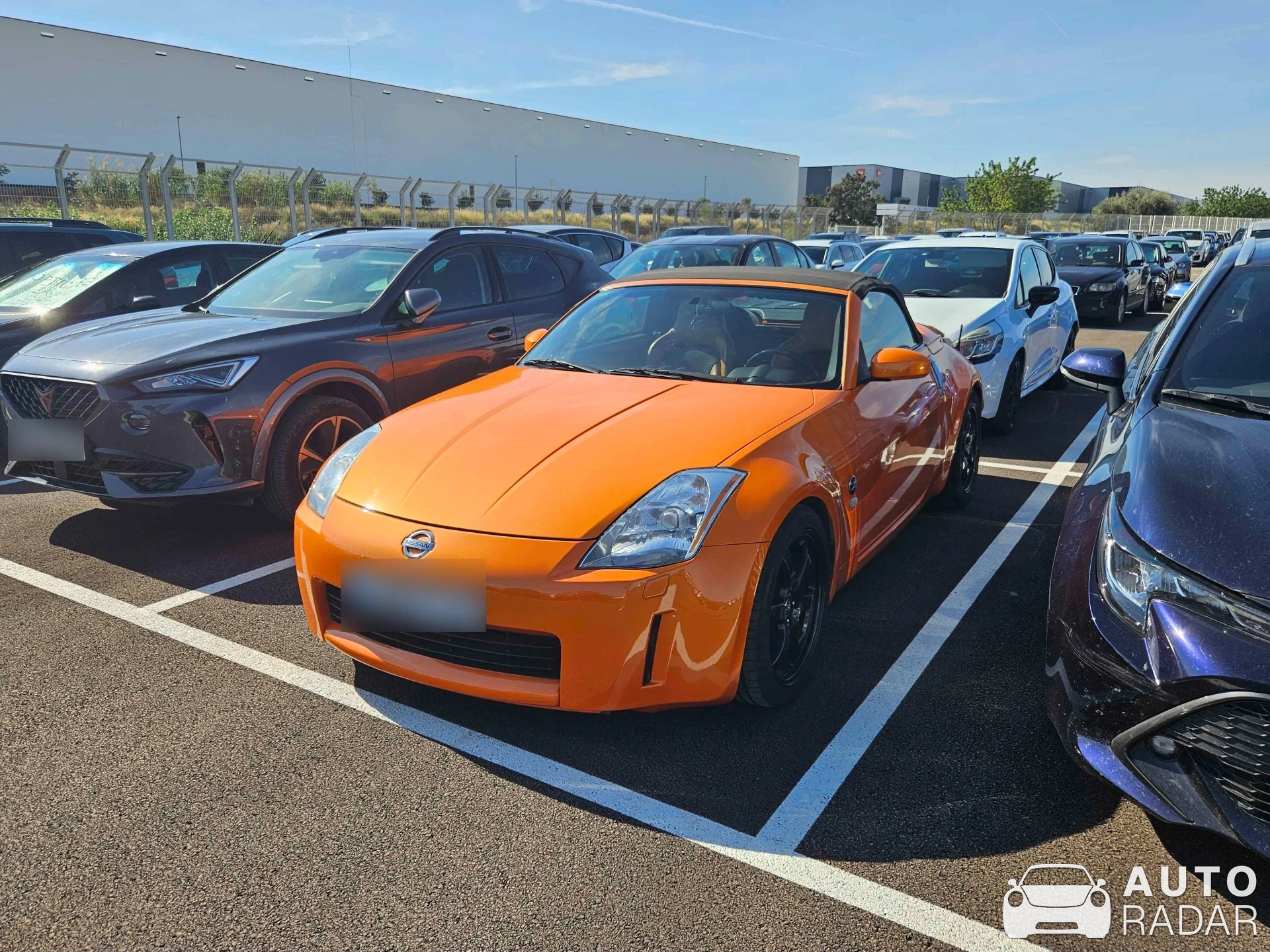 Nissan 350Z Roadster spotted in Cheste, Spain