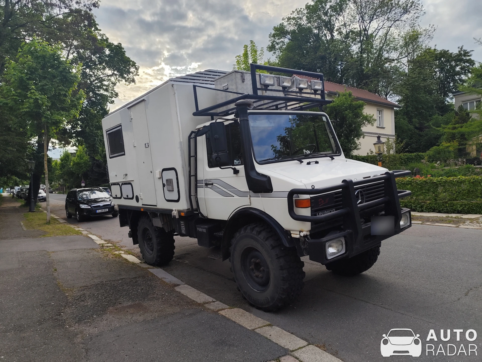 Mercedes-Benz Unimog spotted in Chemnitz