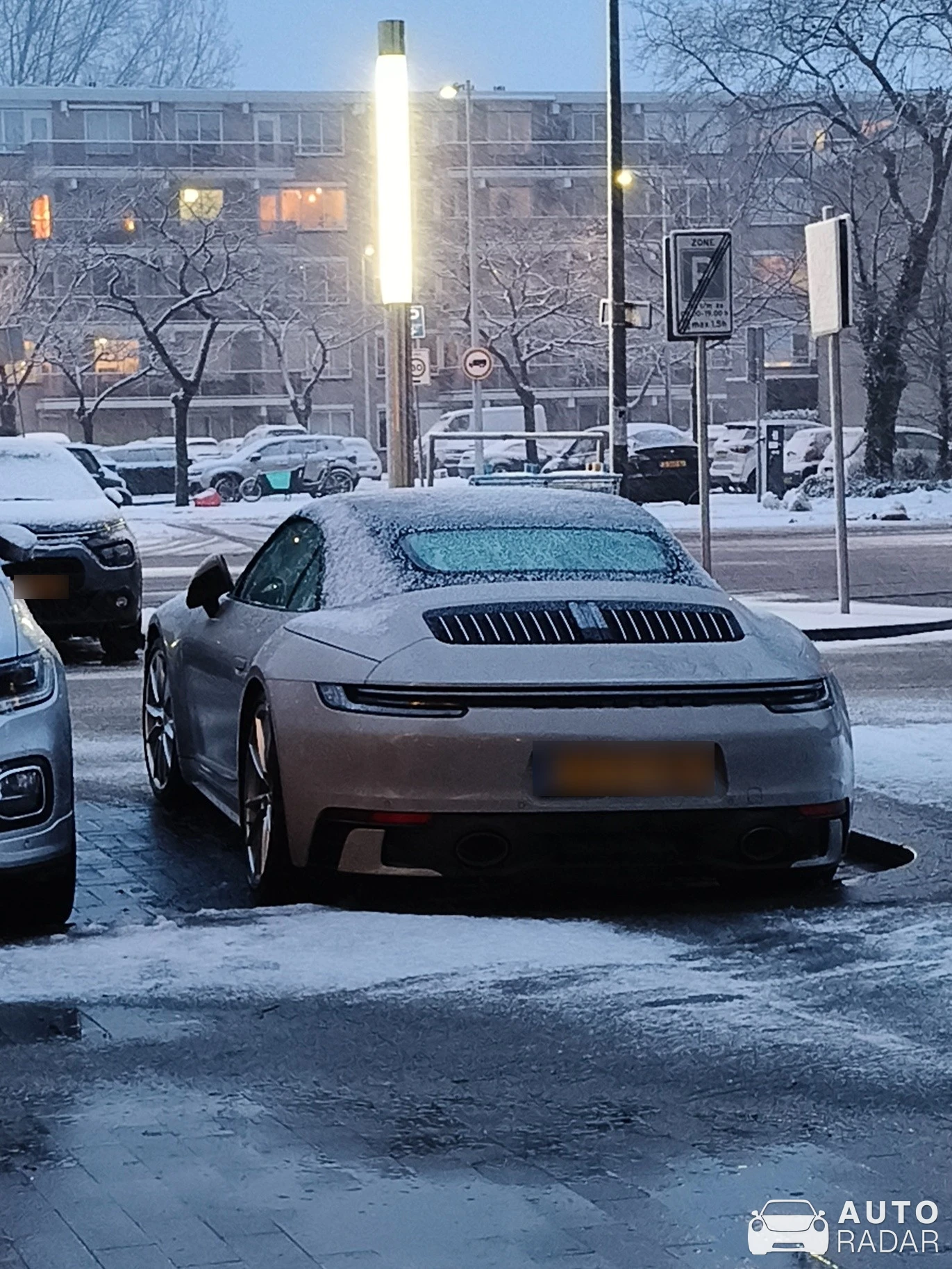 Porsche 992 Carrera 4S Cabriolet MkI spotted in Amsterdam, Netherlands