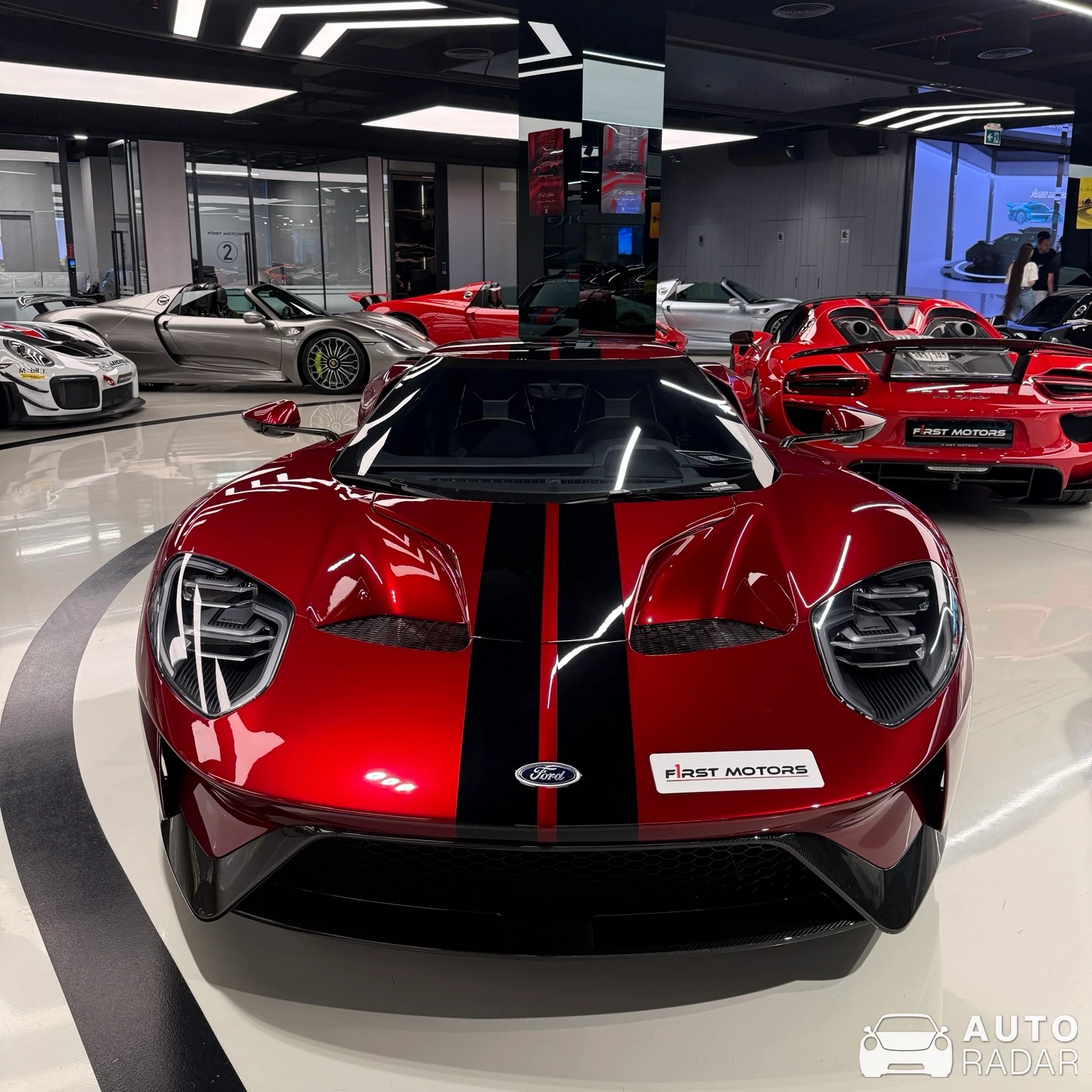 Ford GT spotted in Al Rahba, United Arab Emirates