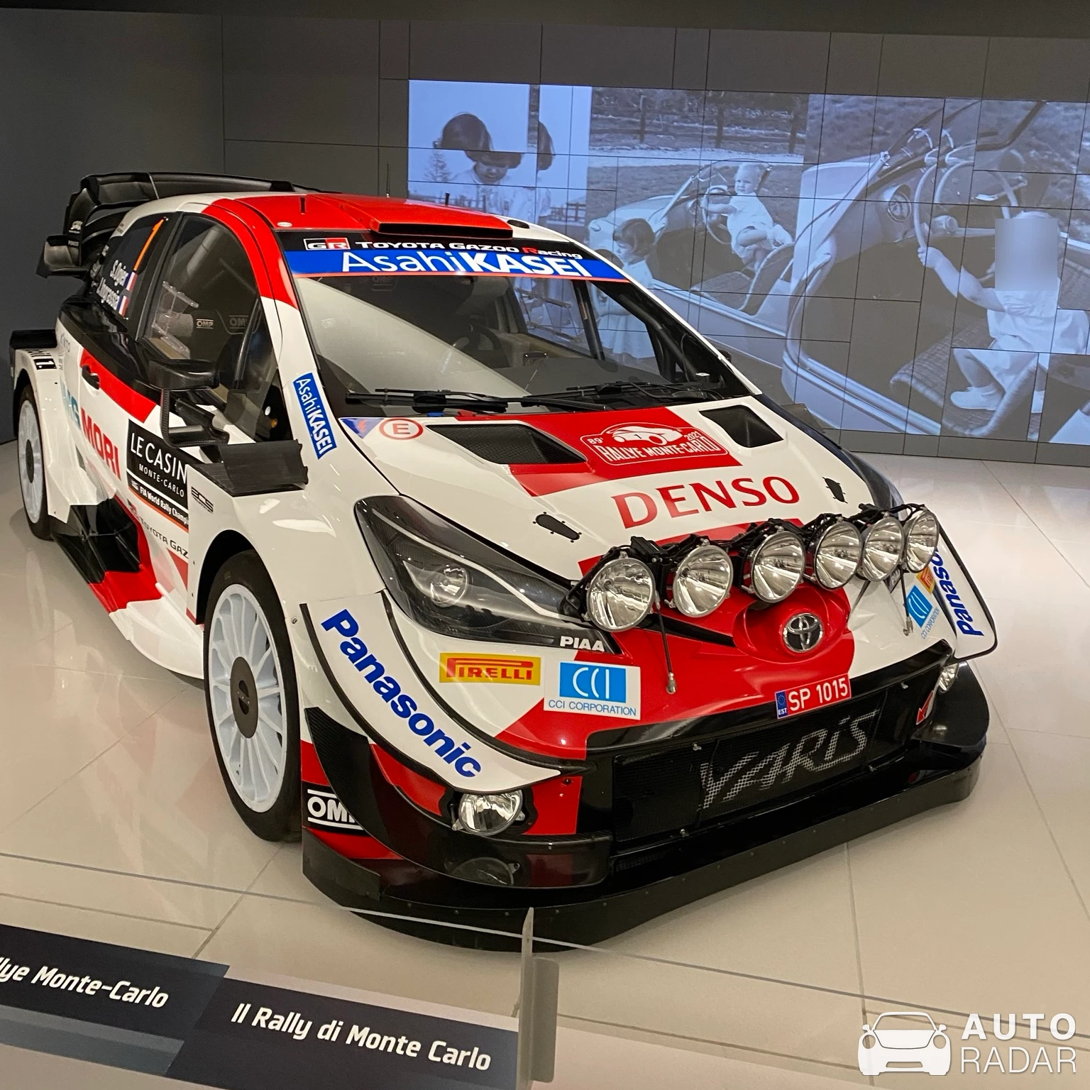 Toyota Yaris WRC spotted in Monaco