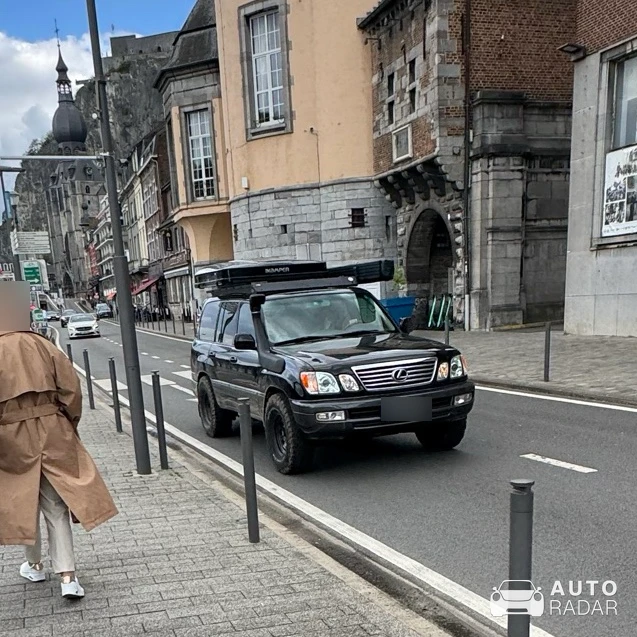 Lexus LX spotted in Dinant