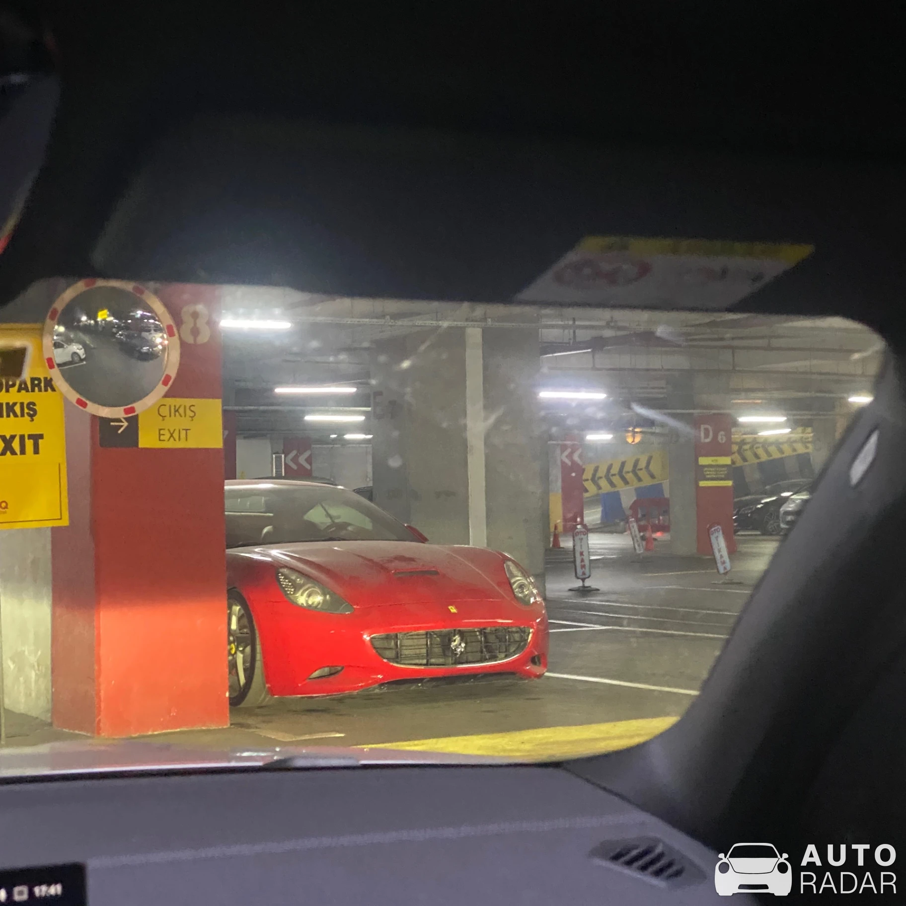 Ferrari California spotted in Sarıyer, Türkiye