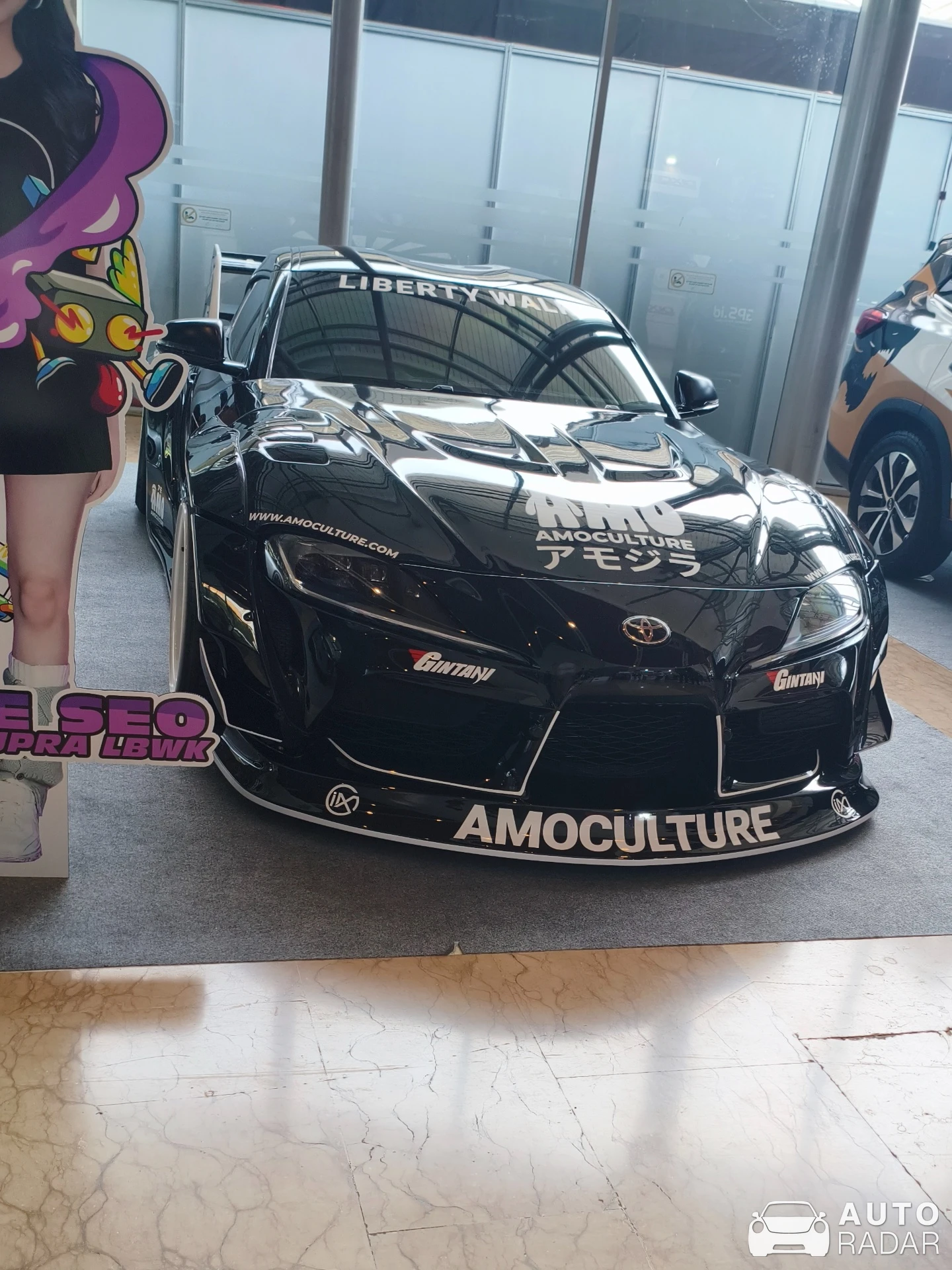 Toyota GR Supra A90 Liberty Walk spotted in Tangerang