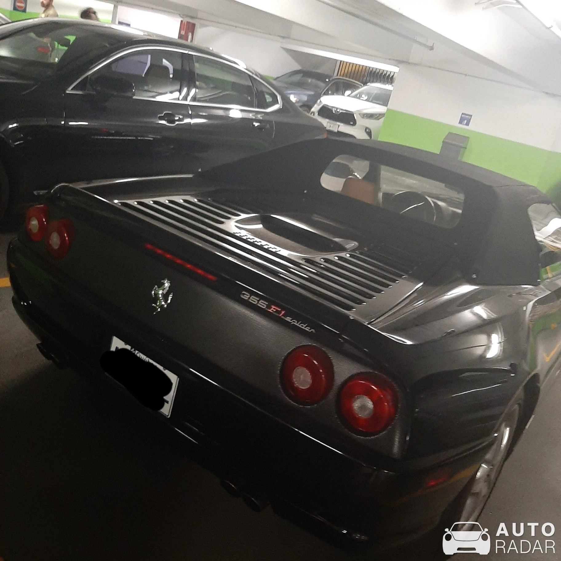 Ferrari F355 Spider spotted in Montreal, Canada